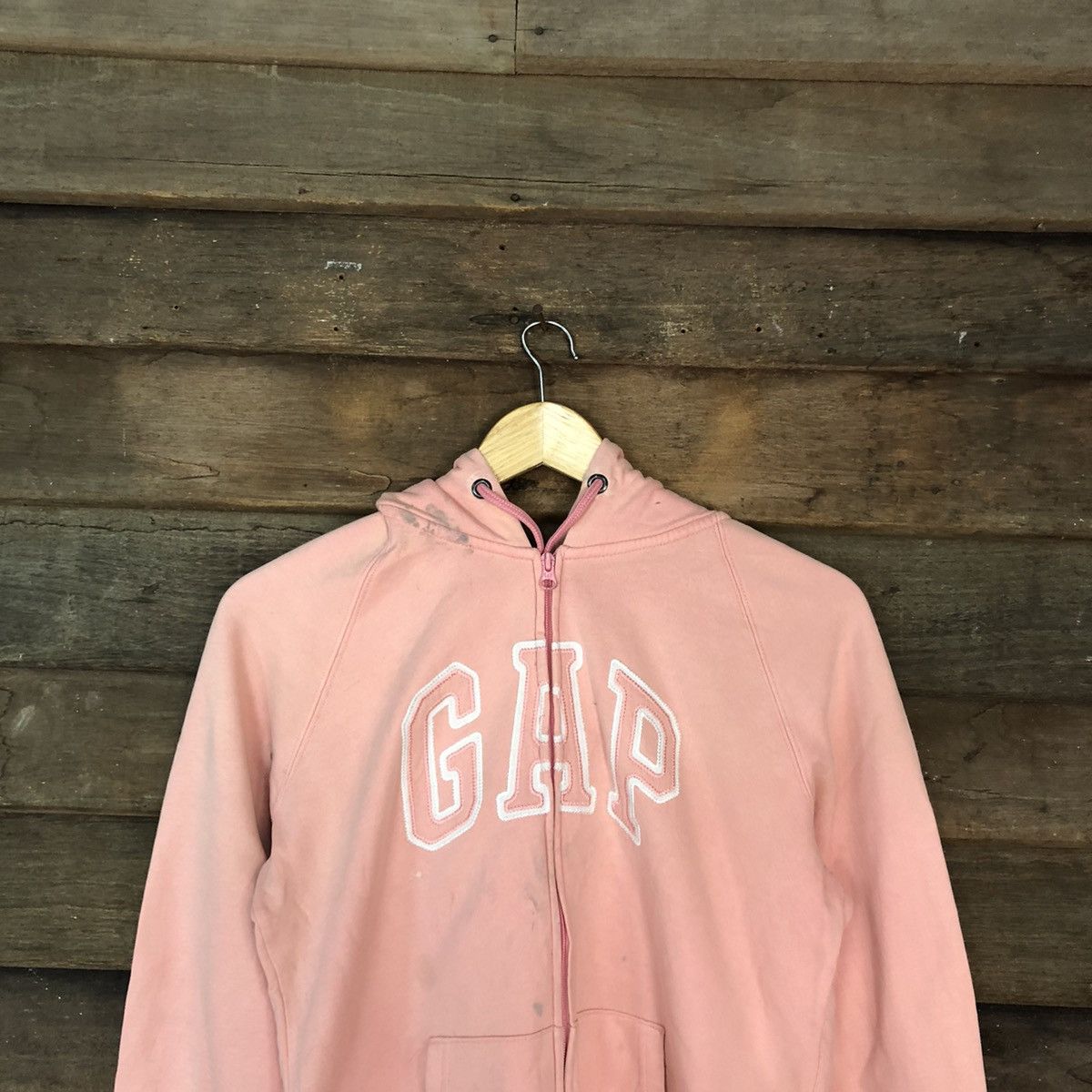Gap Gap Pink Hoodies sweater spell out #420B Size M / US 6-8 / IT 42-44 - 2 Thumbnail