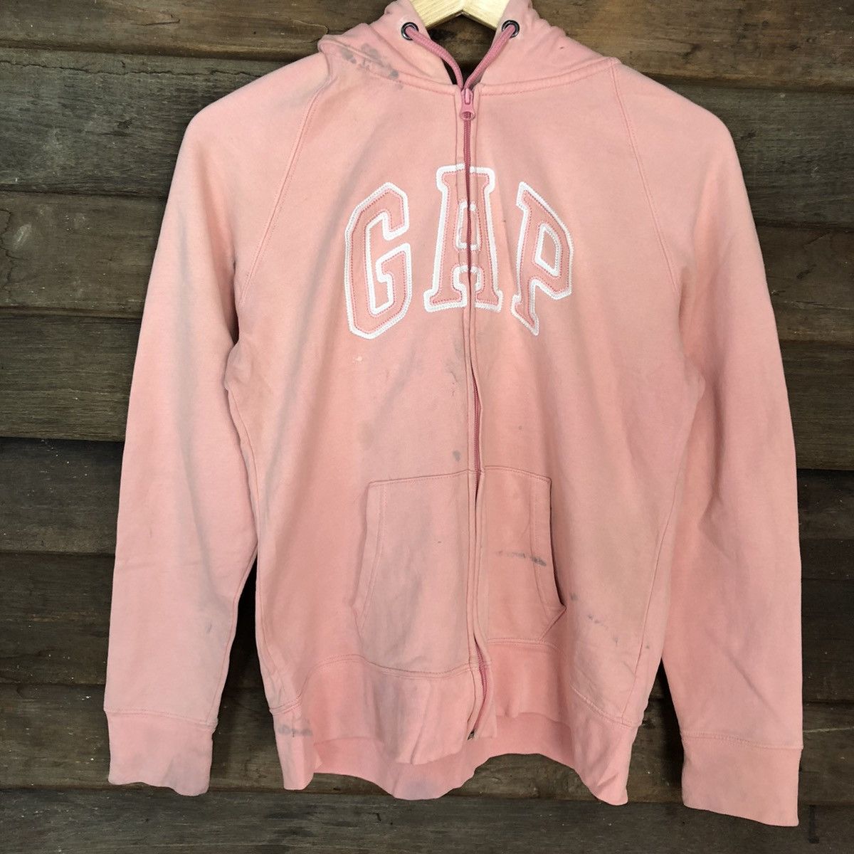 Gap Gap Pink Hoodies sweater spell out #420B Size M / US 6-8 / IT 42-44 - 8 Thumbnail