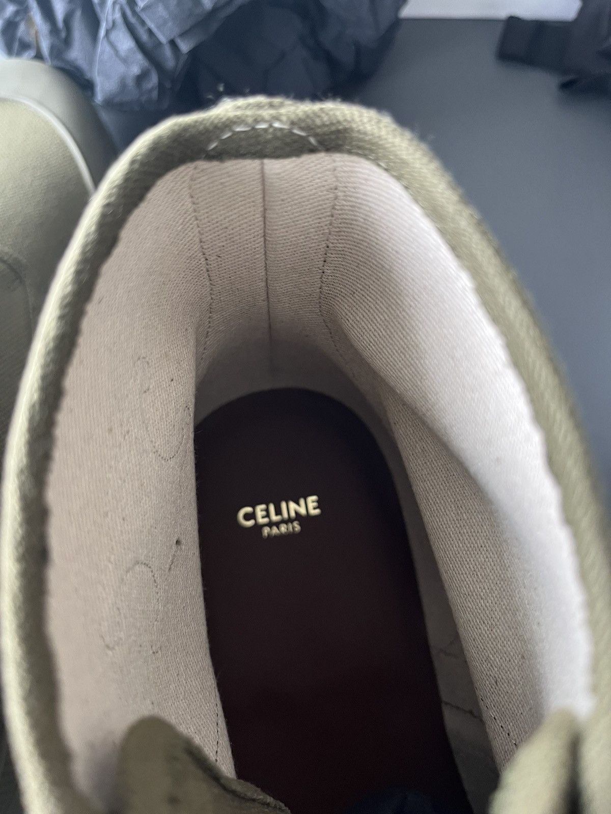 Celine × Hedi Slimane Super Runway Celine by Hedi Army Combat Boots Brand New Size US 10 / EU 43 - 16 Thumbnail