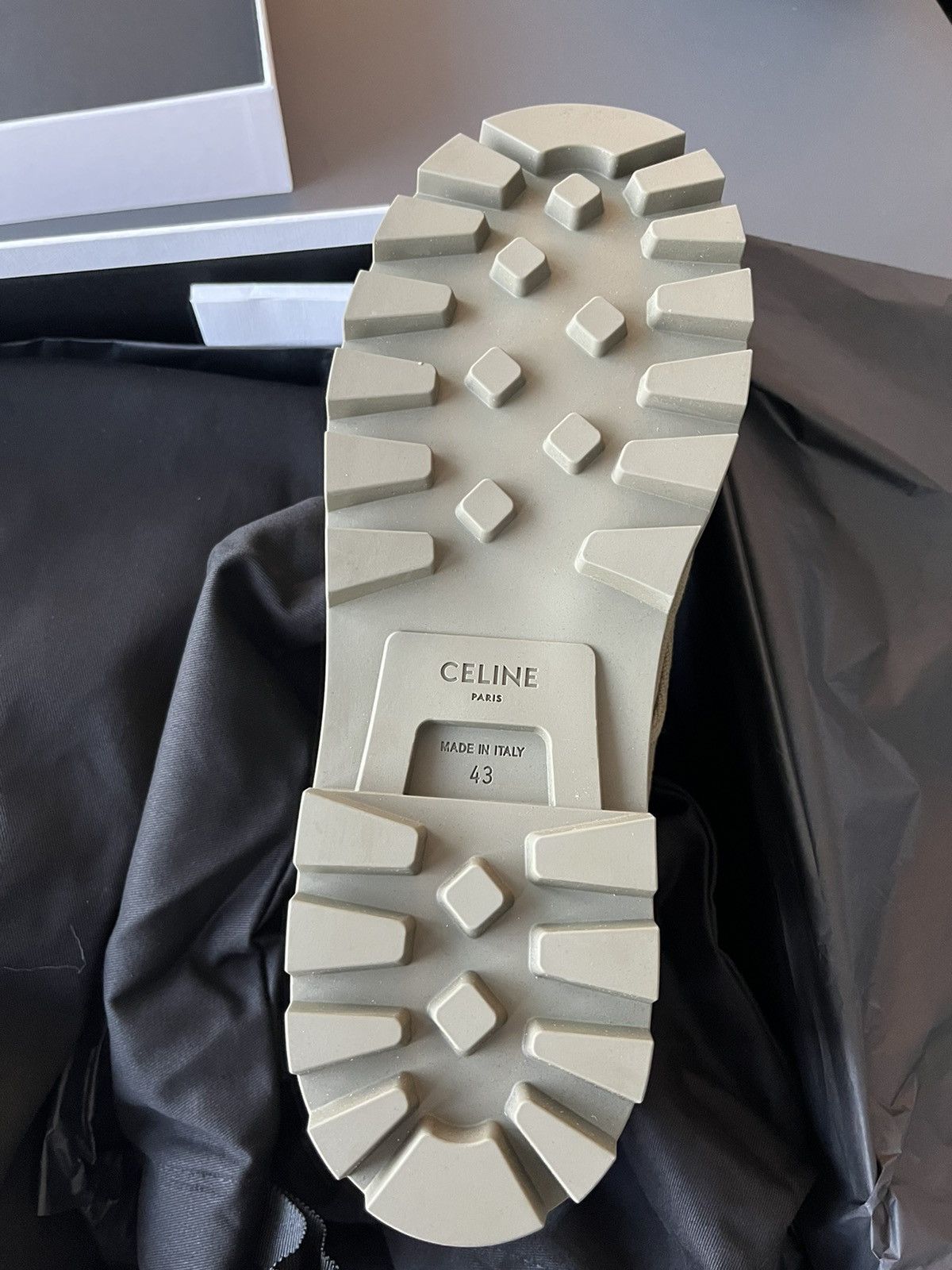 Celine × Hedi Slimane Super Runway Celine by Hedi Army Combat Boots Brand New Size US 10 / EU 43 - 21 Thumbnail