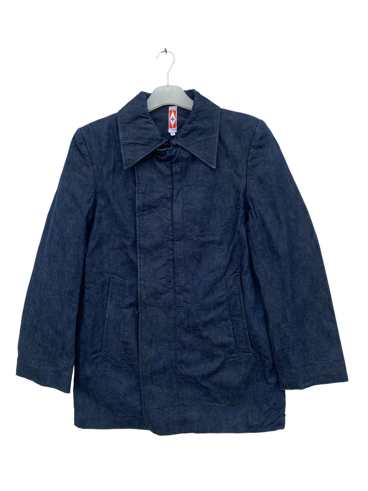Christophe Lemaire Lemaire Indigo Denim Jacket French Designer Outerwear Size US M / EU 48-50 / 2 - 1 Thumbnail