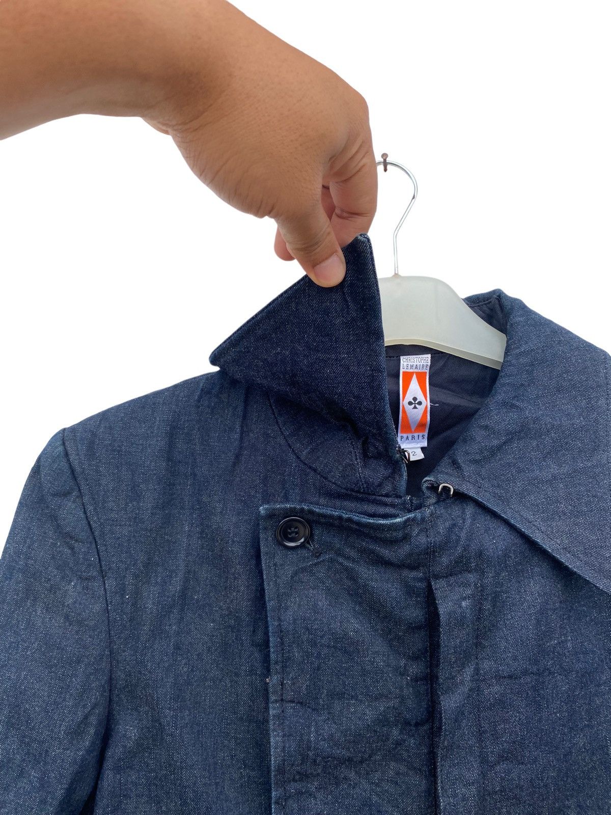 Christophe Lemaire Lemaire Indigo Denim Jacket French Designer Outerwear Size US M / EU 48-50 / 2 - 6 Thumbnail