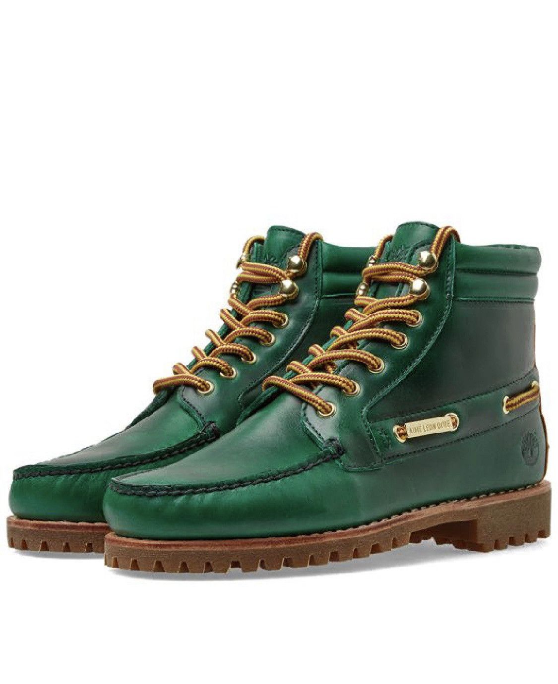 Aime Leon Dore Timberland Aime Leon Dore x Timberland Bottle Green 7 Eye Lug Boot Grailed