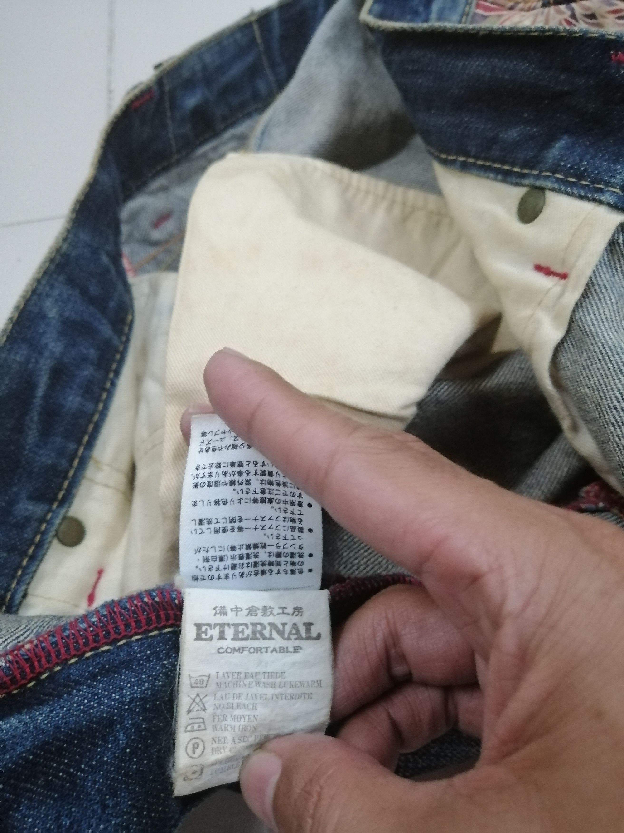 Eternal × Japanese Brand Eternal jeans x japanese brand Size US 34 / EU 50 - 16 Thumbnail