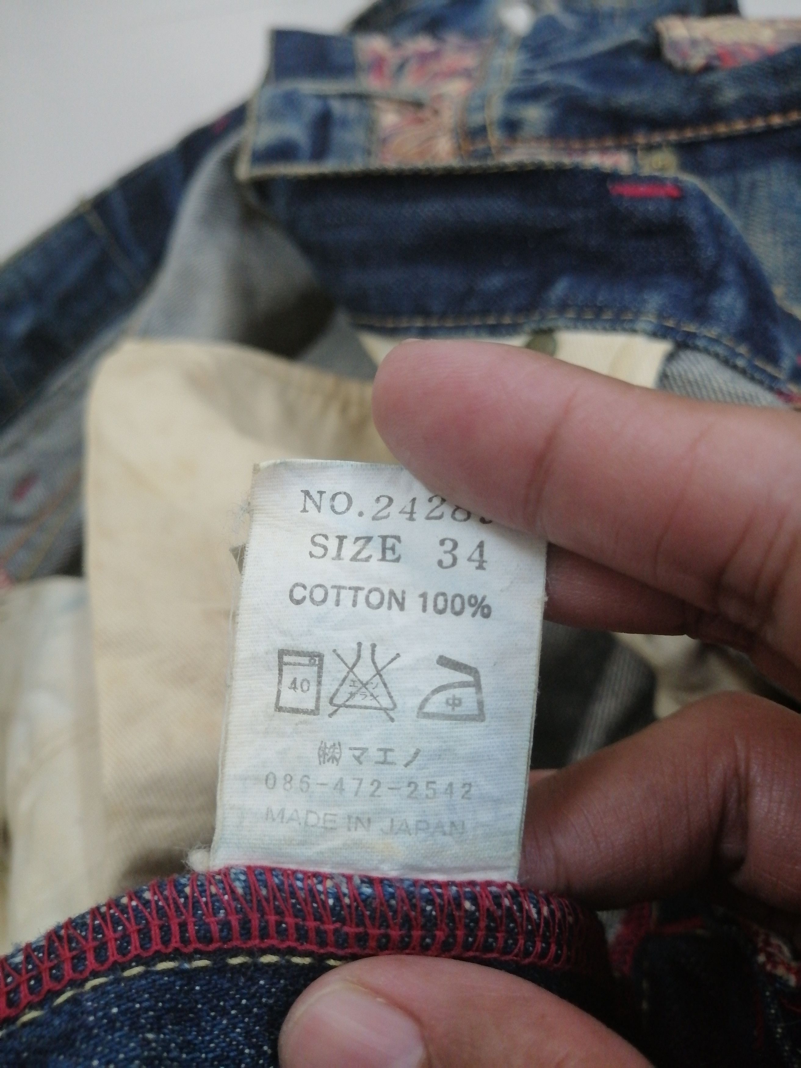 Eternal × Japanese Brand Eternal jeans x japanese brand Size US 34 / EU 50 - 17 Thumbnail