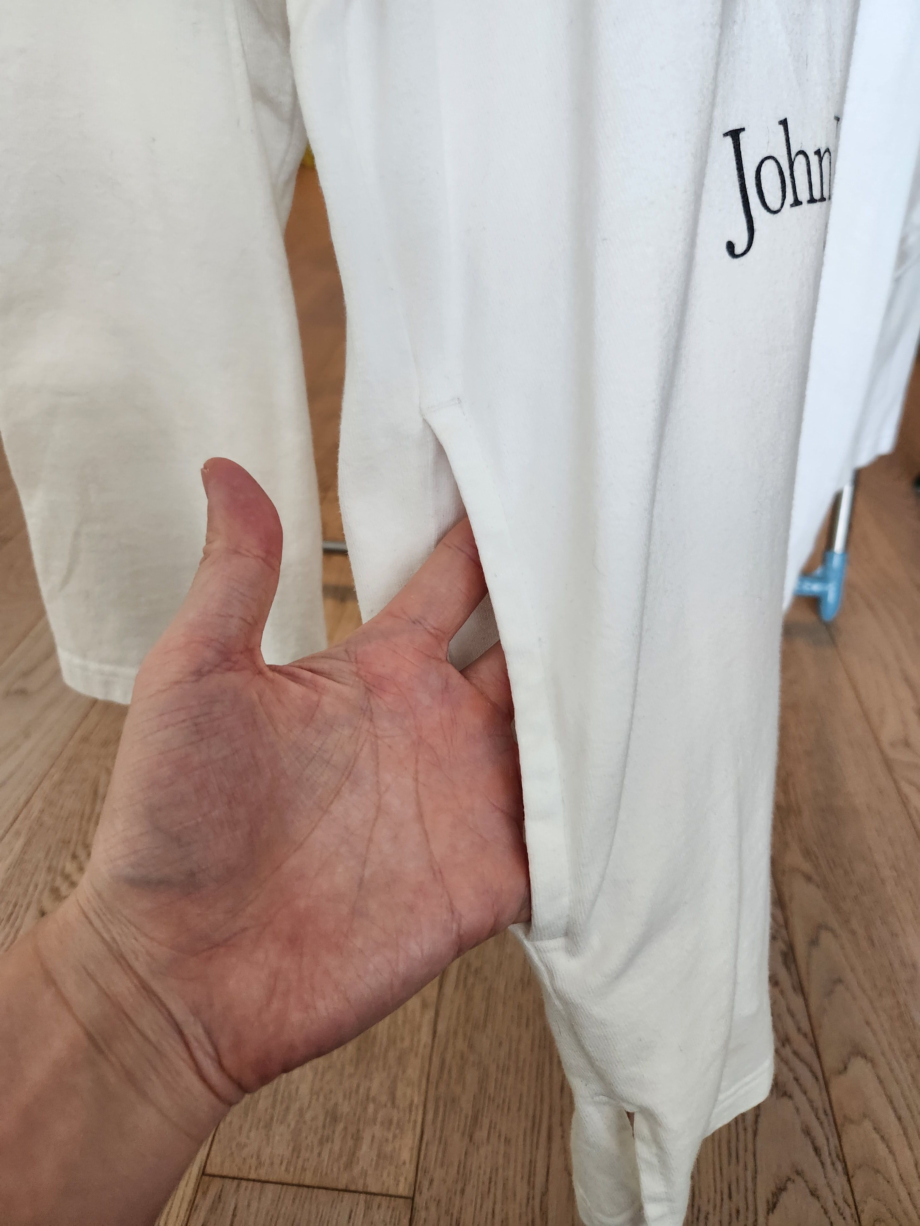 John Undercover John Undercover 3/4 sleeve tshirt / White / 4 Size US L / EU 52-54 / 3 - 2 Thumbnail