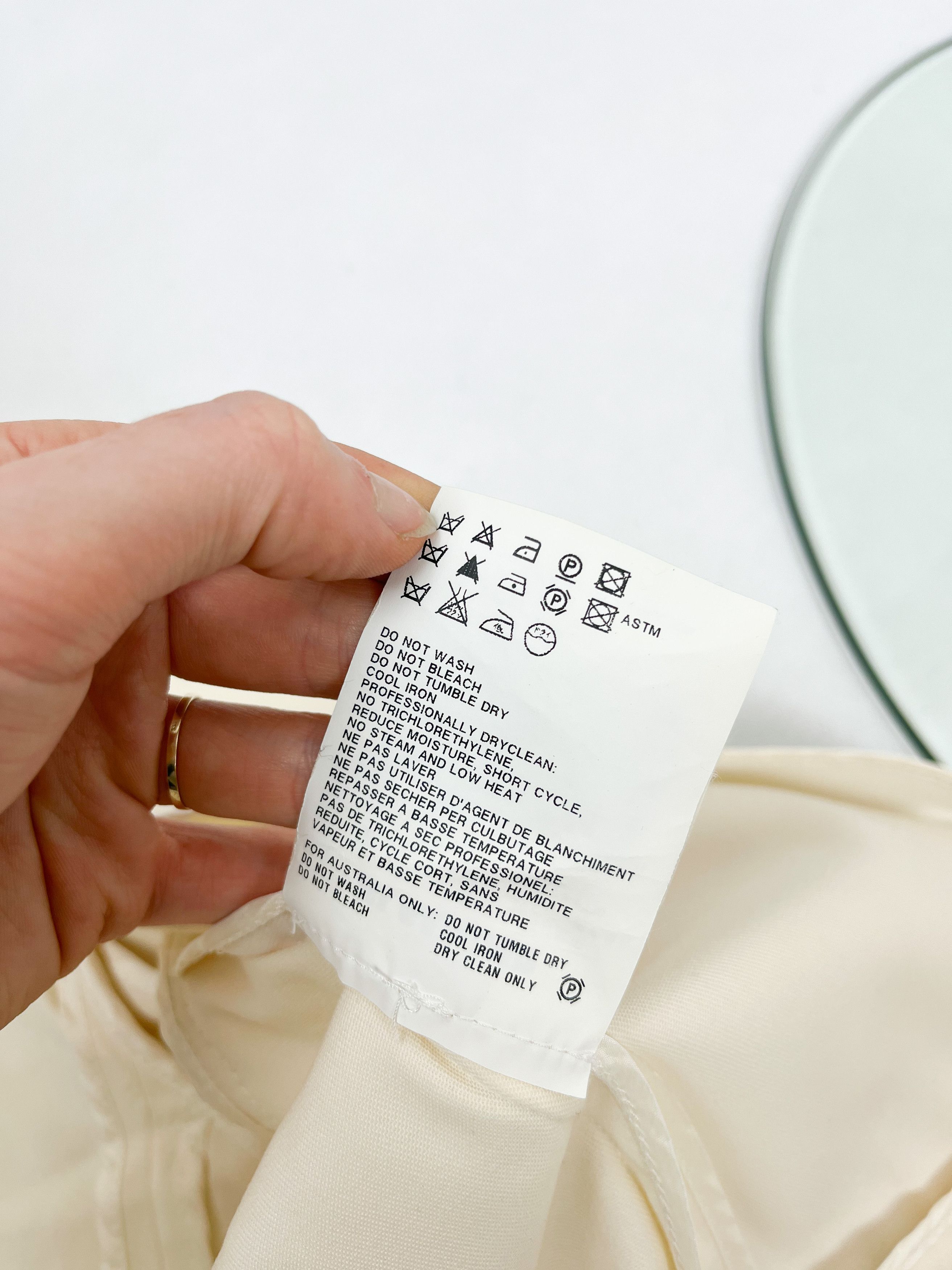 Jil Sander Jil Sander cream wool jacket blazer Size M / US 6-8 / IT 42-44 - 5 Thumbnail