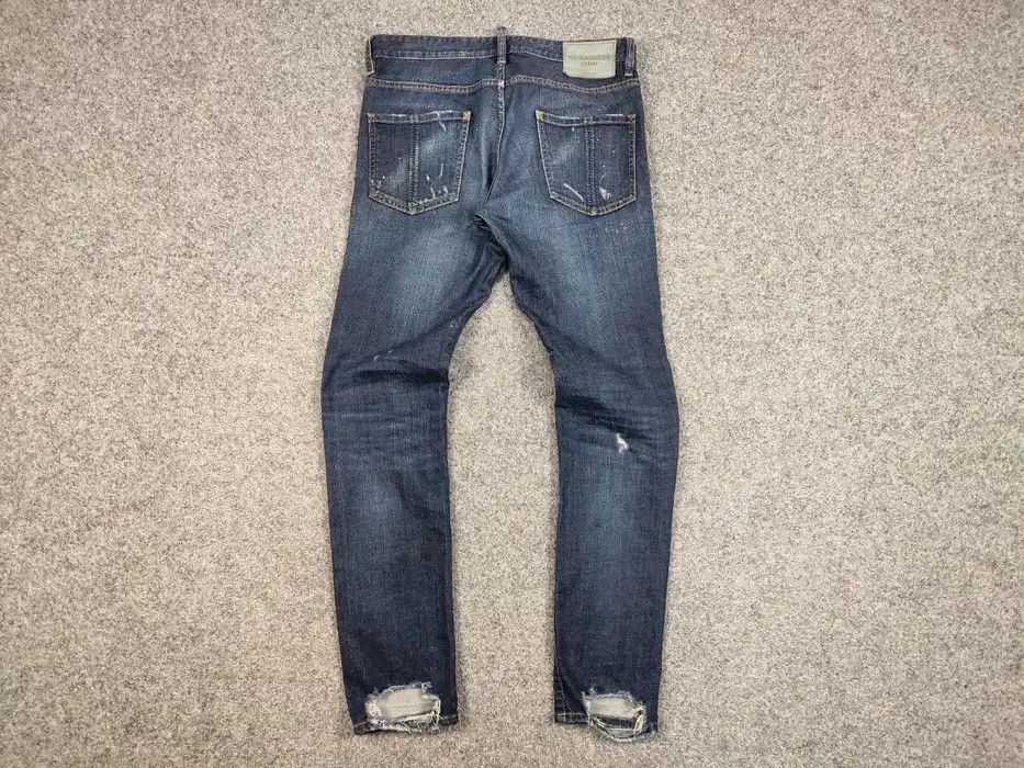 Dsquared2 Dsquared2 Cool Guy Jeans Distressed Blue Authentic Denim Size US 32 / EU 48 - 6 Thumbnail