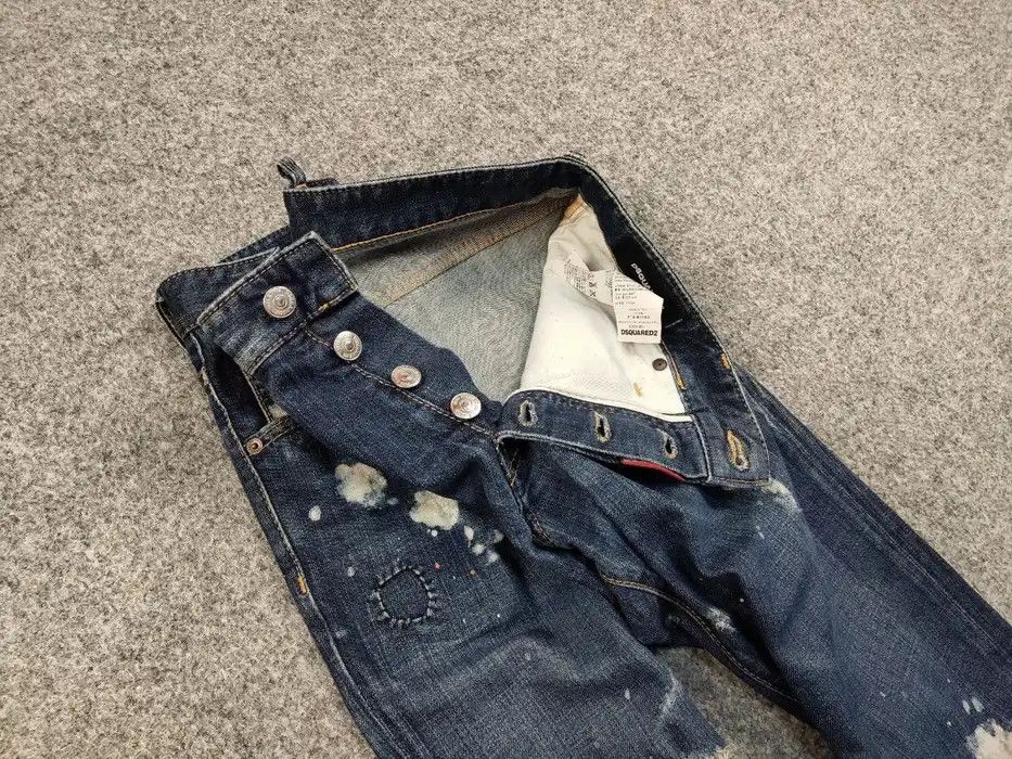 Dsquared2 Dsquared2 Cool Guy Jeans Distressed Blue Authentic Denim Size US 32 / EU 48 - 8 Thumbnail