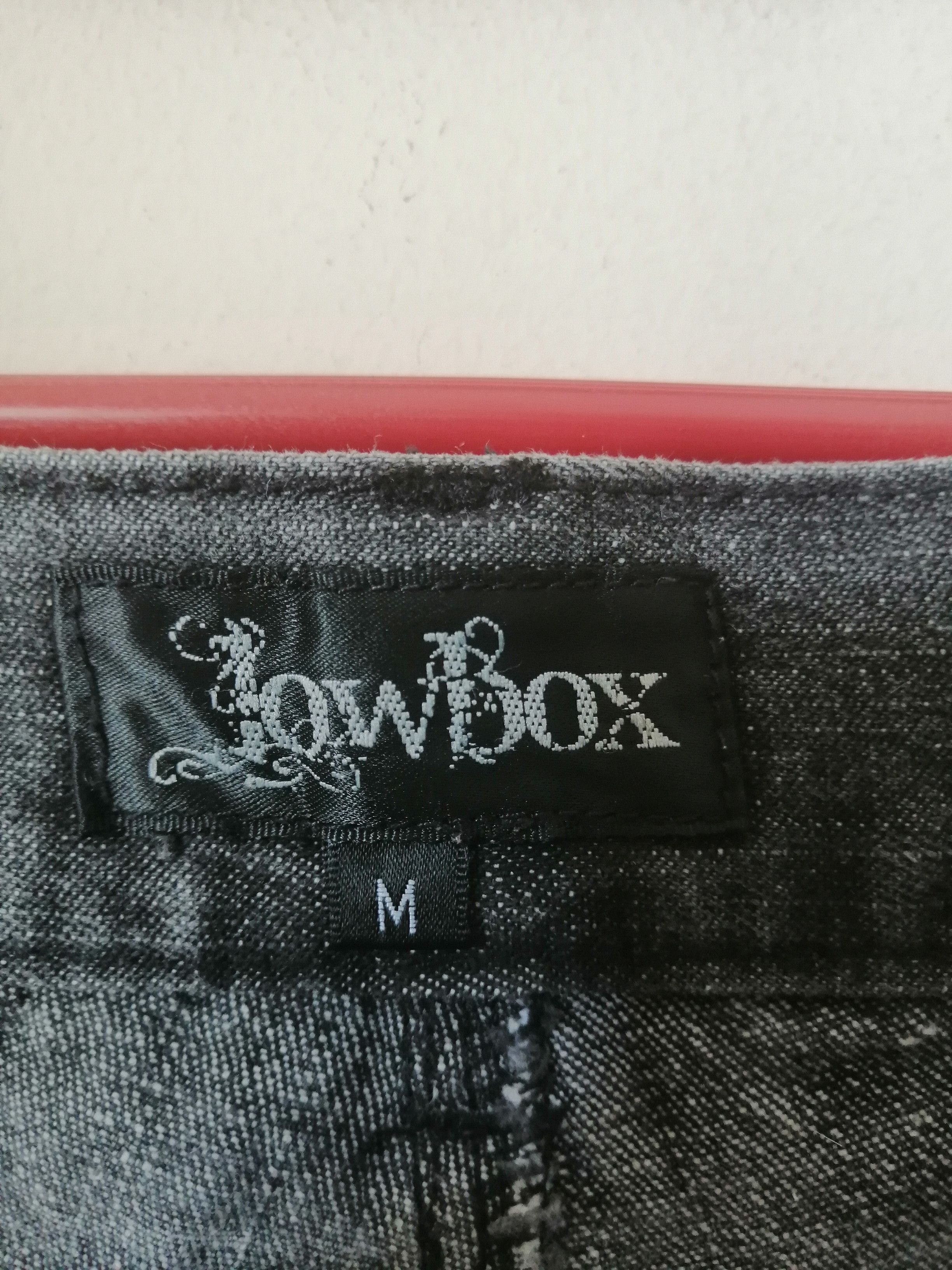 Japanese Brand LOWBOX Distressed denim Size US 31 - 16 Thumbnail