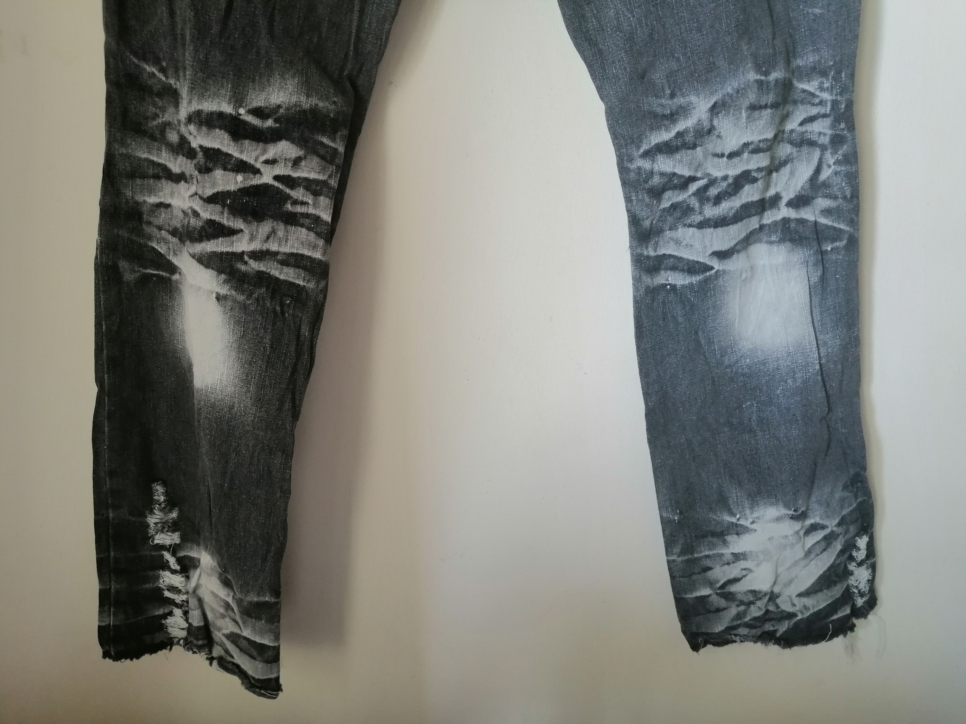 Japanese Brand LOWBOX Distressed denim Size US 31 - 6 Thumbnail