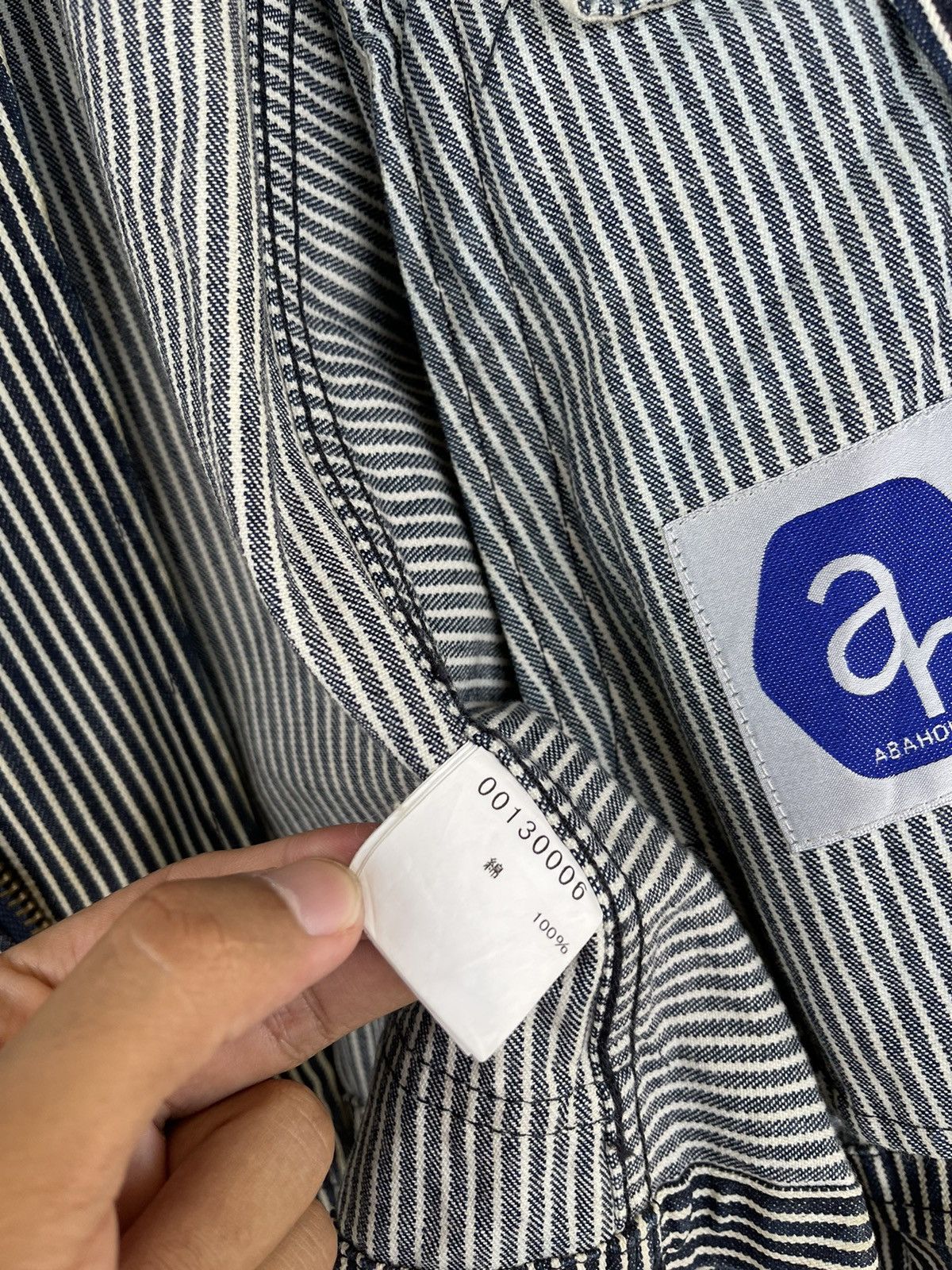 ABAHOUSE × Japanese Brand Vintage Abahouse denime jacket Size US S / EU 44-46 / 1 - 7 Thumbnail