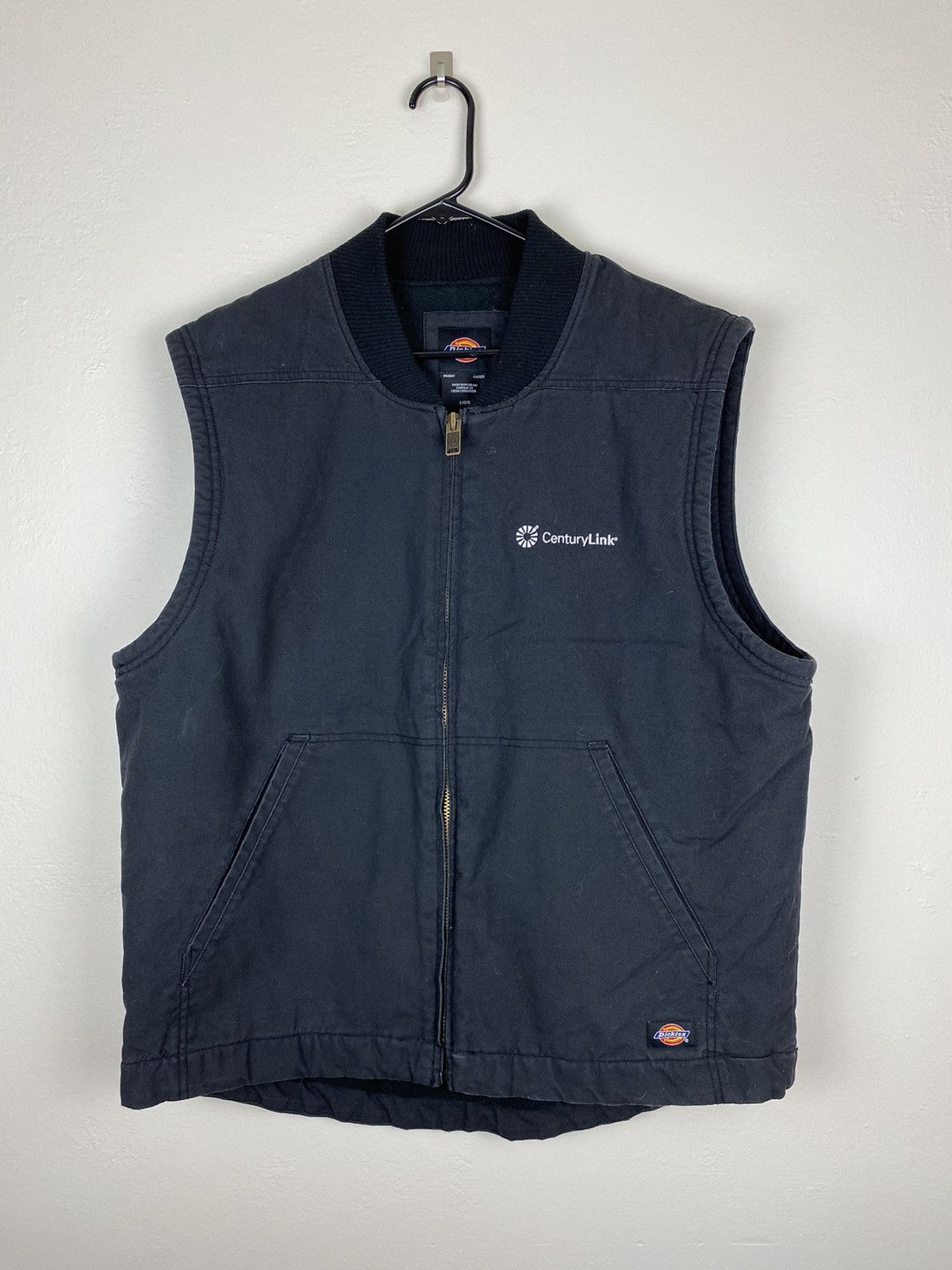 Dickies Vintage Dickies Work Vest Black Large Quilted Size US L / EU 52-54 / 3 - 1 Thumbnail