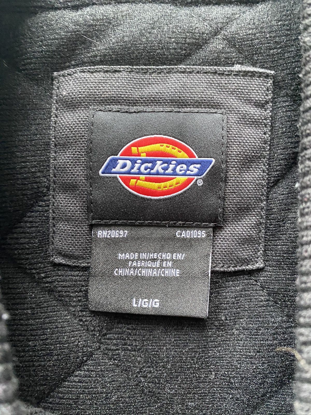 Dickies Vintage Dickies Work Vest Black Large Quilted Size US L / EU 52-54 / 3 - 5 Thumbnail