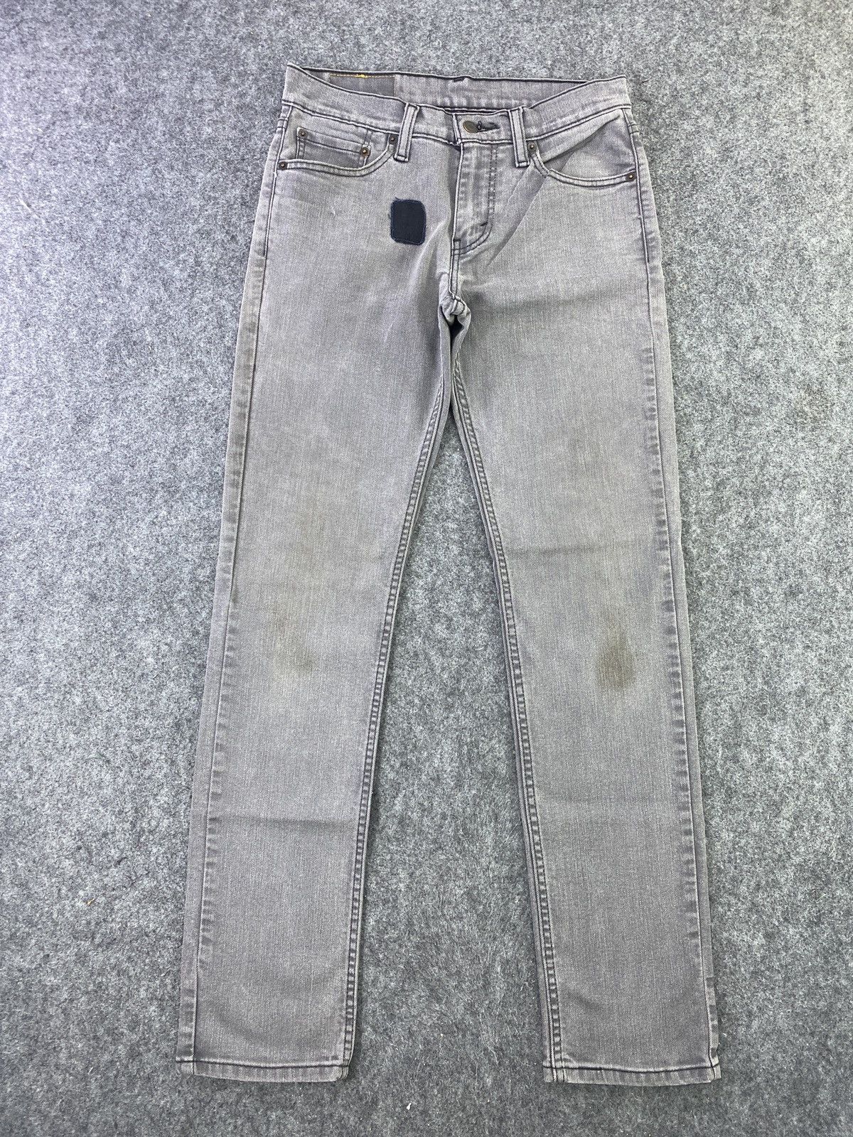 image of Levis 511 Faded Grey Jeans - J608, Men's (Size 29)
