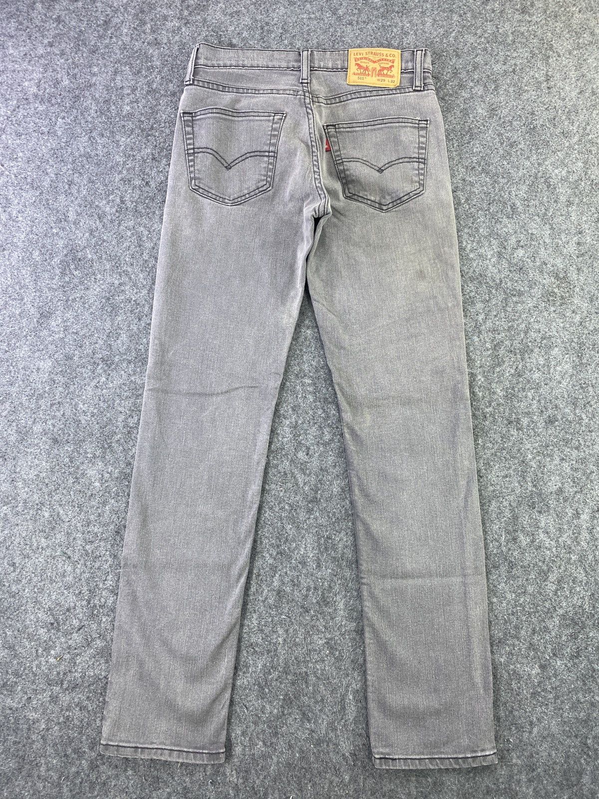 Levi's Vintage Levis 511 Faded Grey Jeans - J608 Size US 29 - 2 Thumbnail