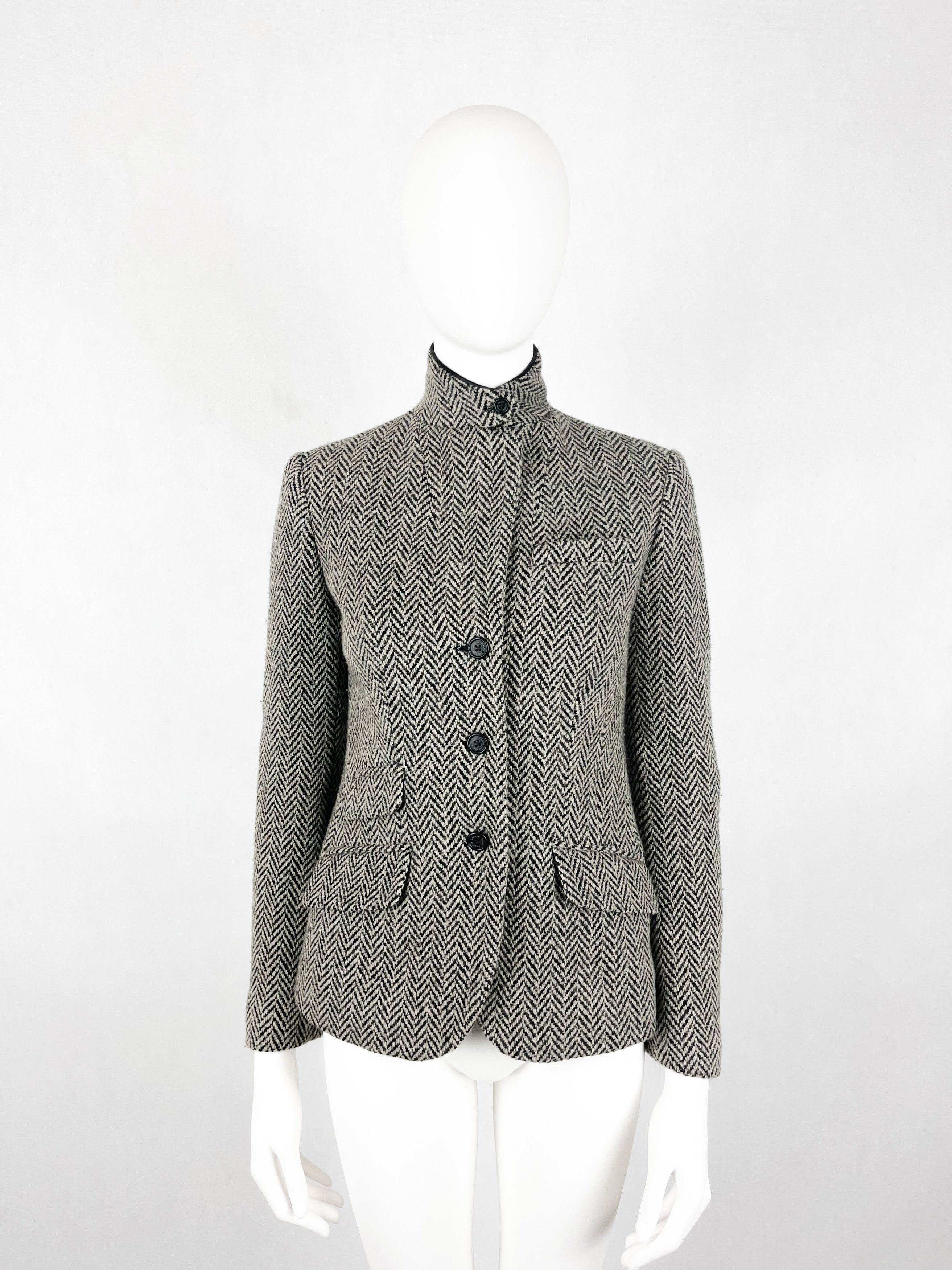 Ralph Lauren wool grey blazer jacket M
