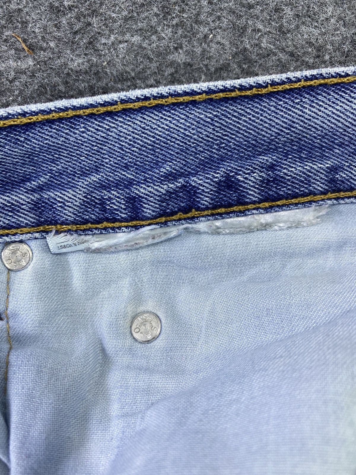 Levi's VINTAGE LEVI'S 550 Blue Wash Jeans - J610 Size US 36 / EU 52 - 5 Thumbnail