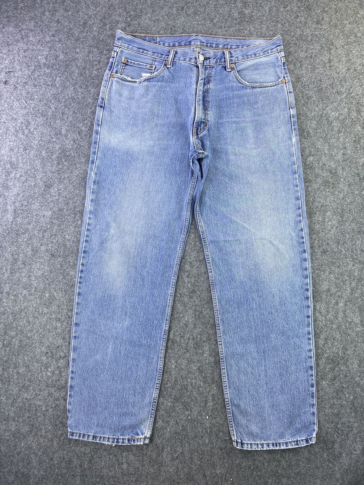 Levi's VINTAGE LEVI'S 550 Blue Wash Jeans - J610 Size US 36 / EU 52 - 1 Thumbnail