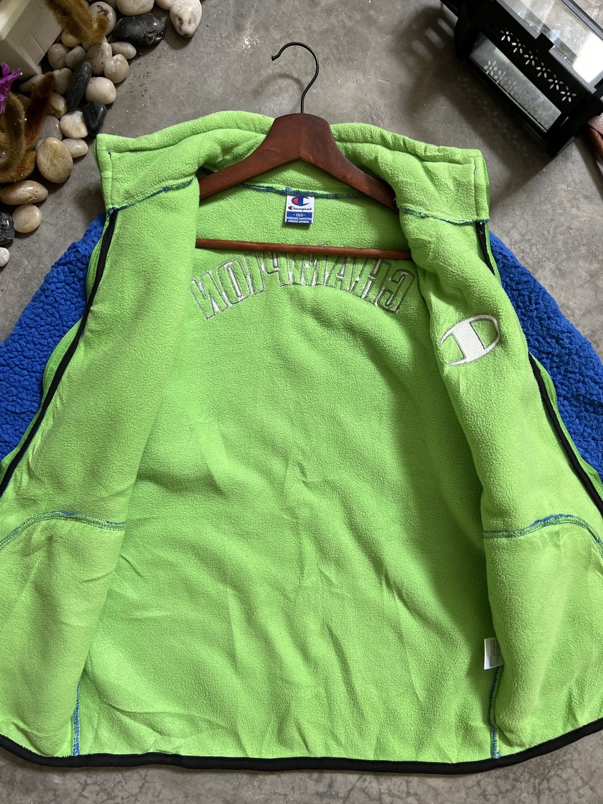 BEST OFFER 🔥 American Vintage Champion Fleece Sherpa Jacket