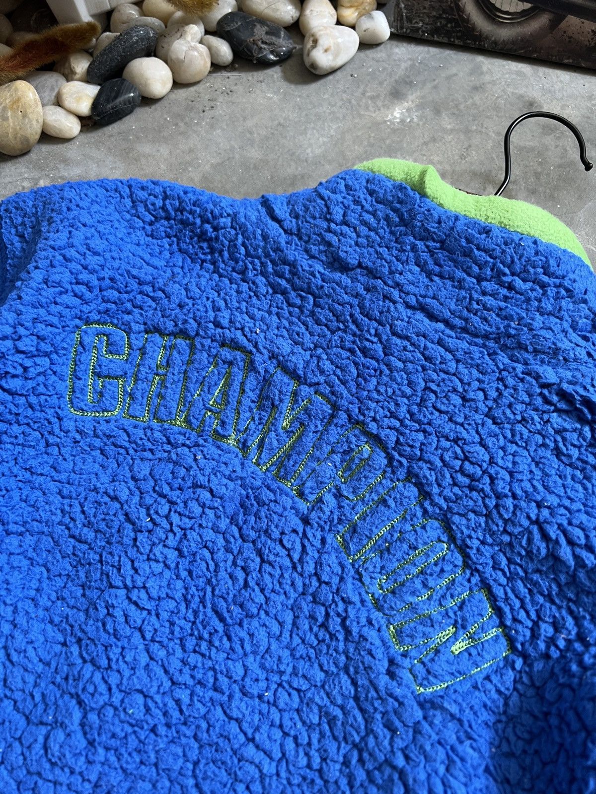 BEST OFFER 🔥 American Vintage Champion Fleece Sherpa Jacket