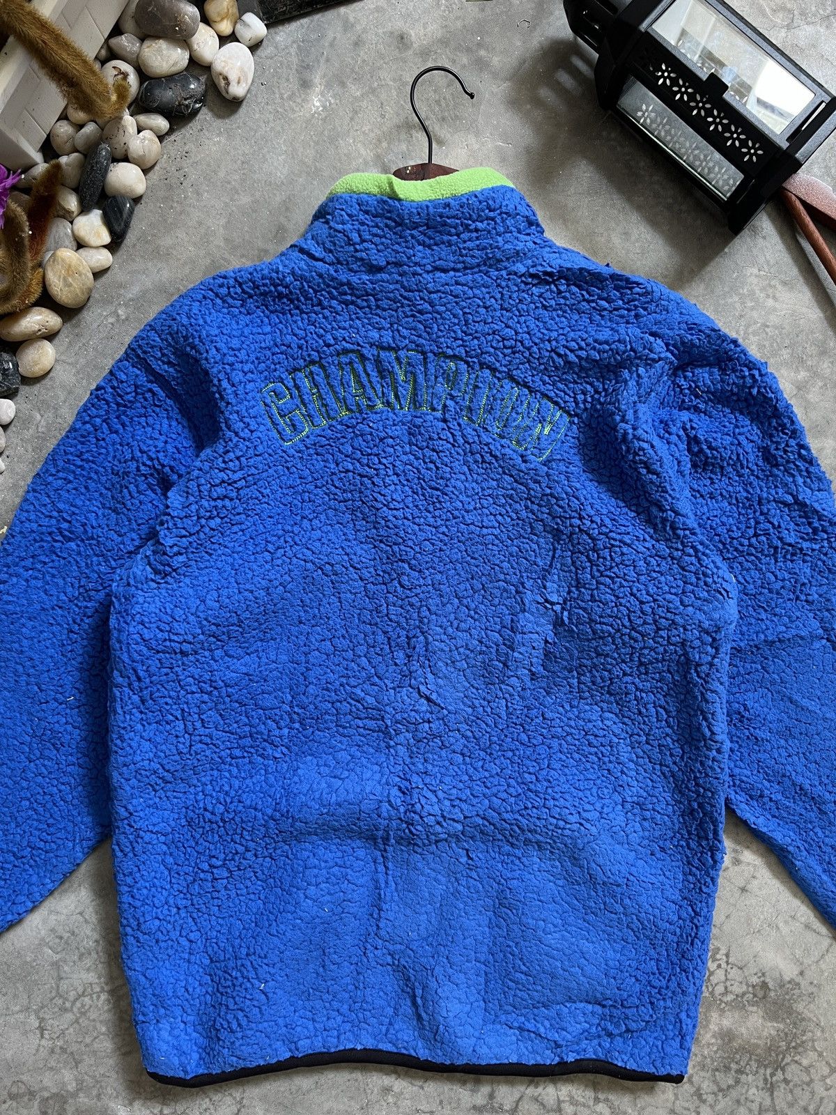 BEST OFFER 🔥 American Vintage Champion Fleece Sherpa Jacket