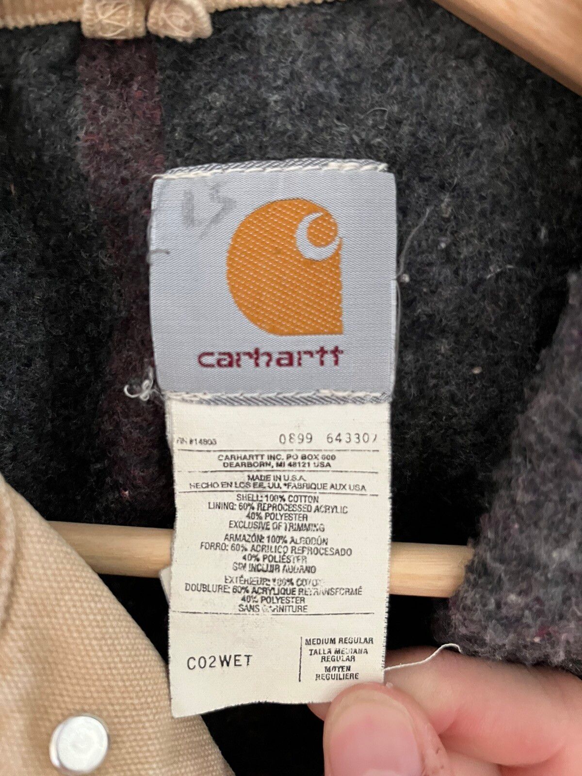 Carhartt Vintage Carhartt Michigan Chore Coat Size US M / EU 48-50 / 2 - 6 Thumbnail