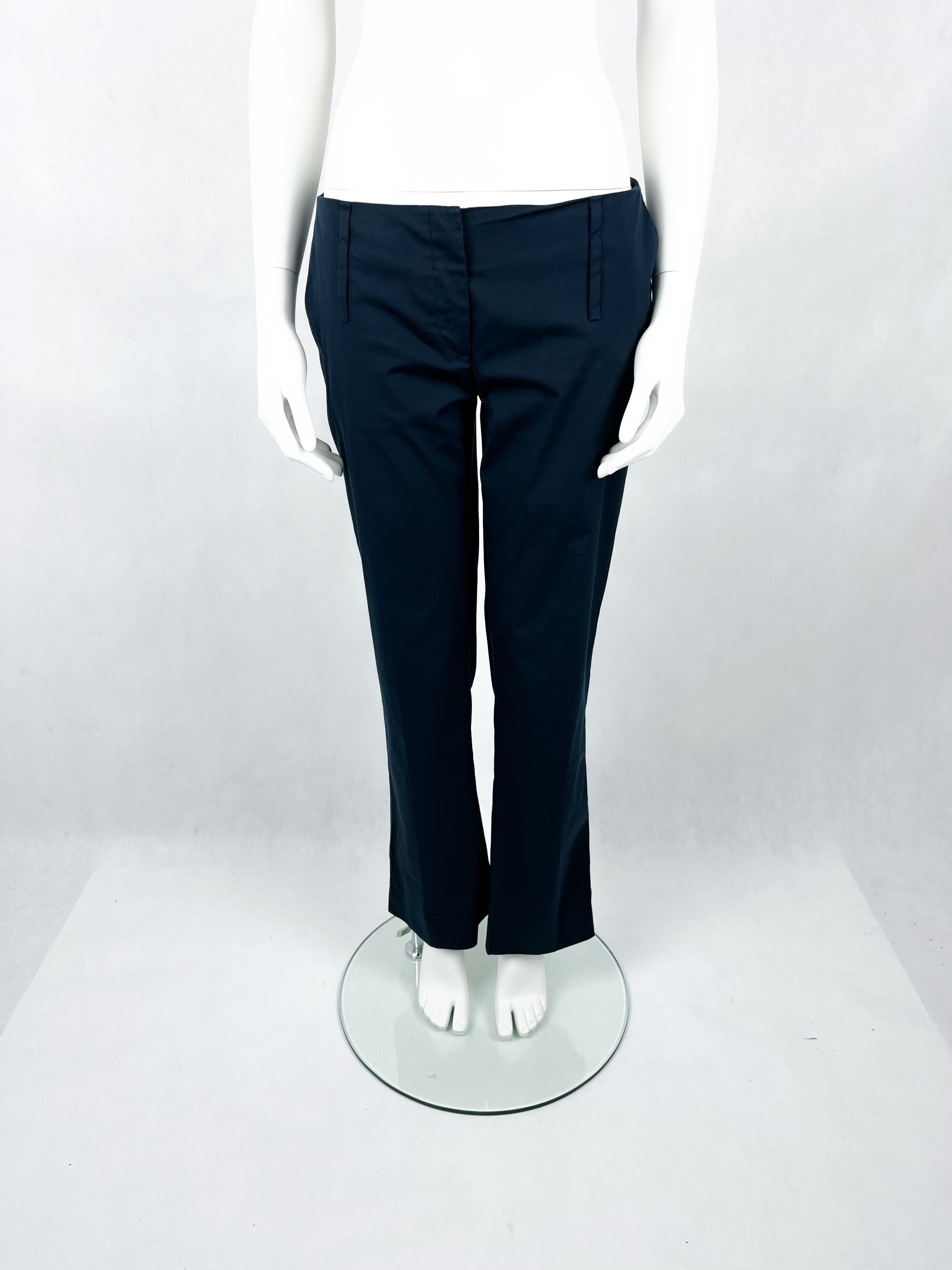 Prada Prada navy trousers pants Size 28" / US 6 / IT 42 - 1 Thumbnail