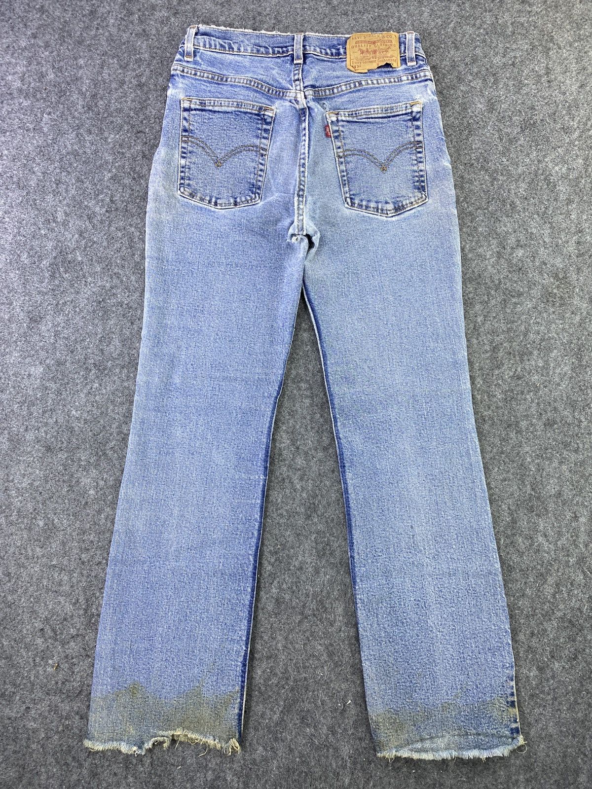 Levi's VINTAGE LEVI'S 517 BLUE WASH JEANS - J616 Size US 30 / EU 46 - 2 Thumbnail