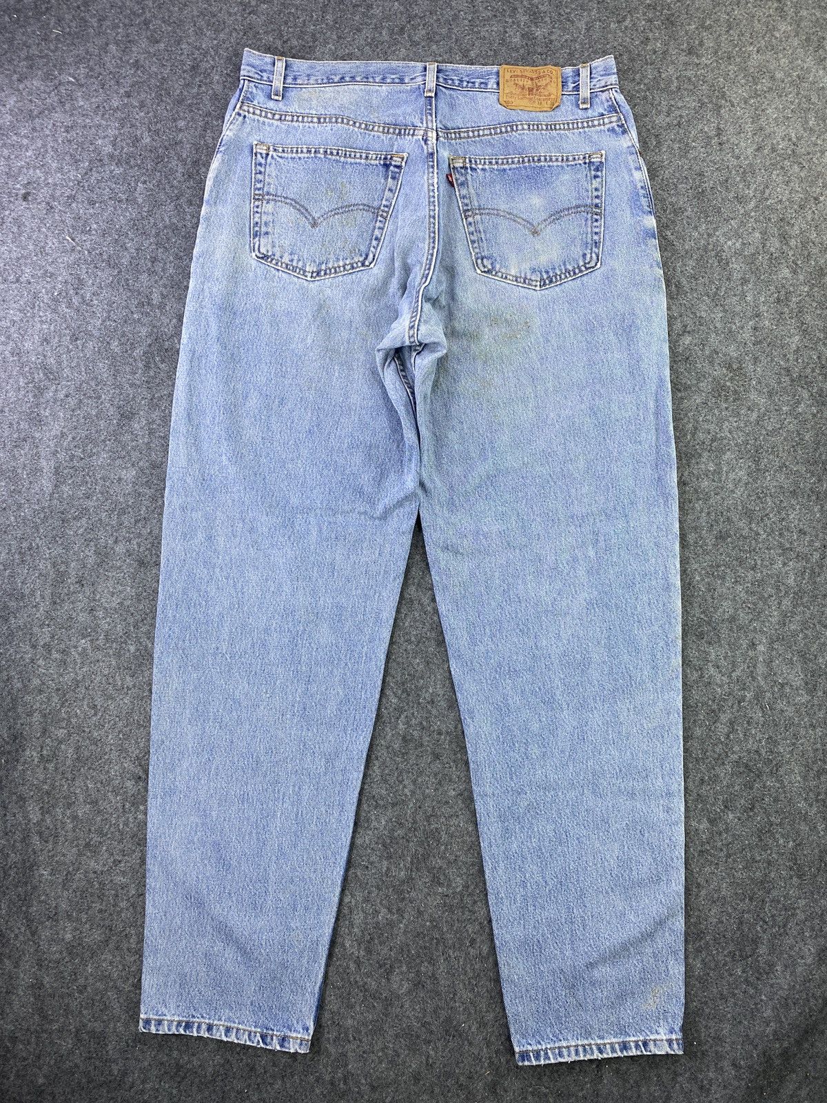 Levi's VINTAGE LEVI'S 560 BLUE WASH JEANS - J617 Size US 38 / EU 54 - 2 Thumbnail