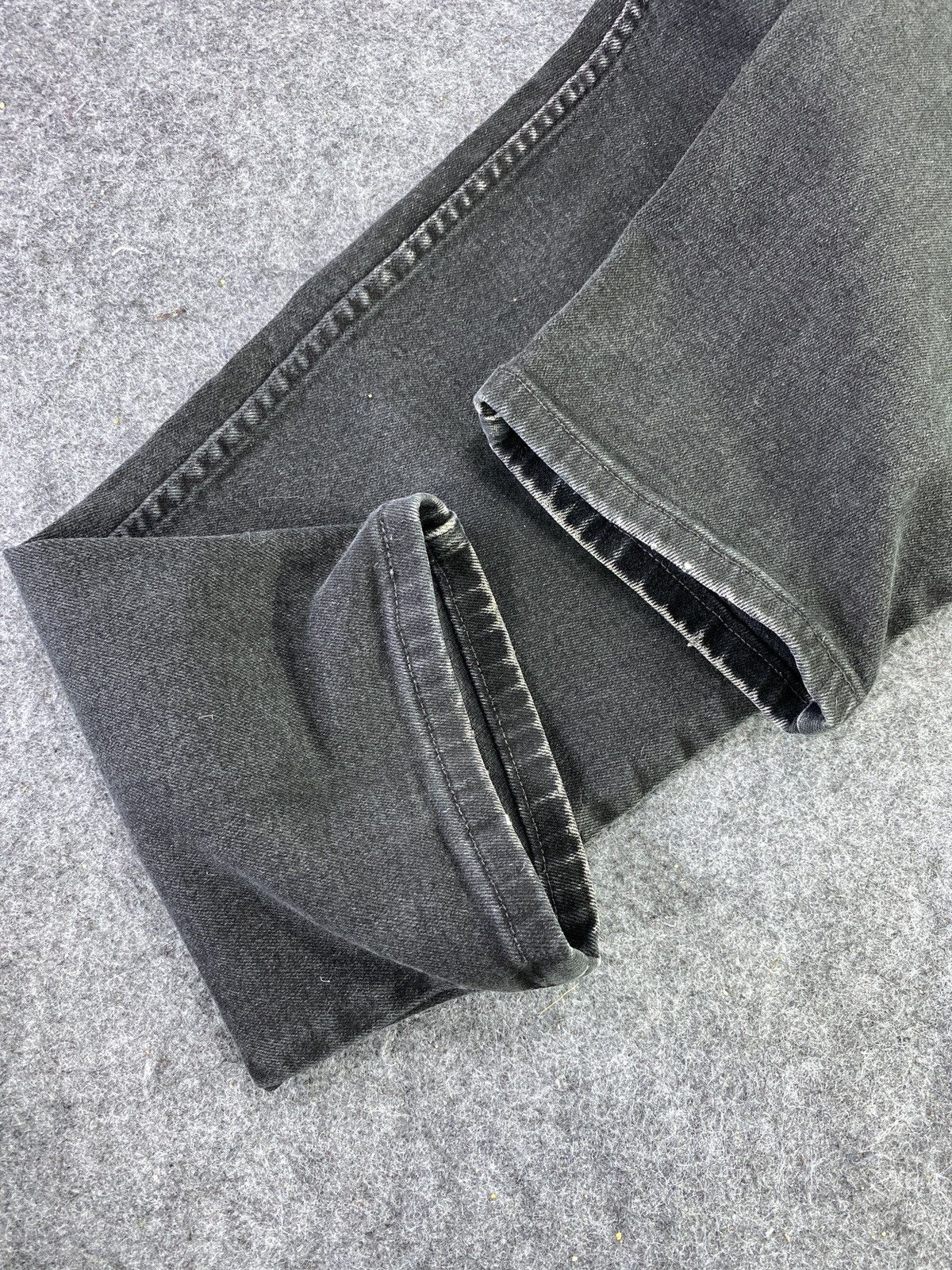 Levi's 90s VINTAGE LEVI'S 550 BLACK JEANS - J619 Size US 29 - 8 Thumbnail