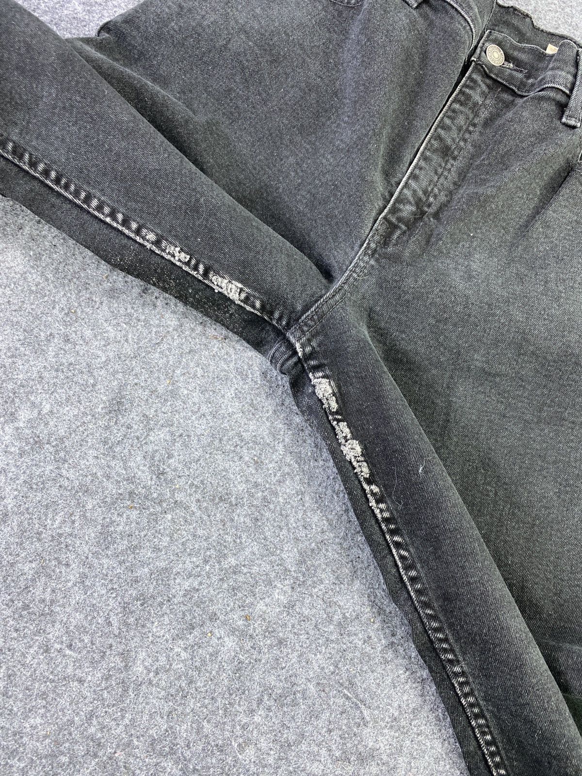 Levi's 90s VINTAGE LEVI'S 550 BLACK JEANS - J619 Size US 29 - 10 Thumbnail