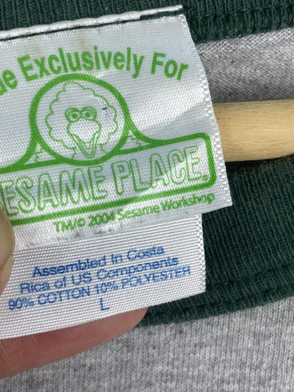 Vintage Vtg 2004 Sesame Place Oscar The Grouch | Sesame Street Size US L / EU 52-54 / 3 - 4 Thumbnail