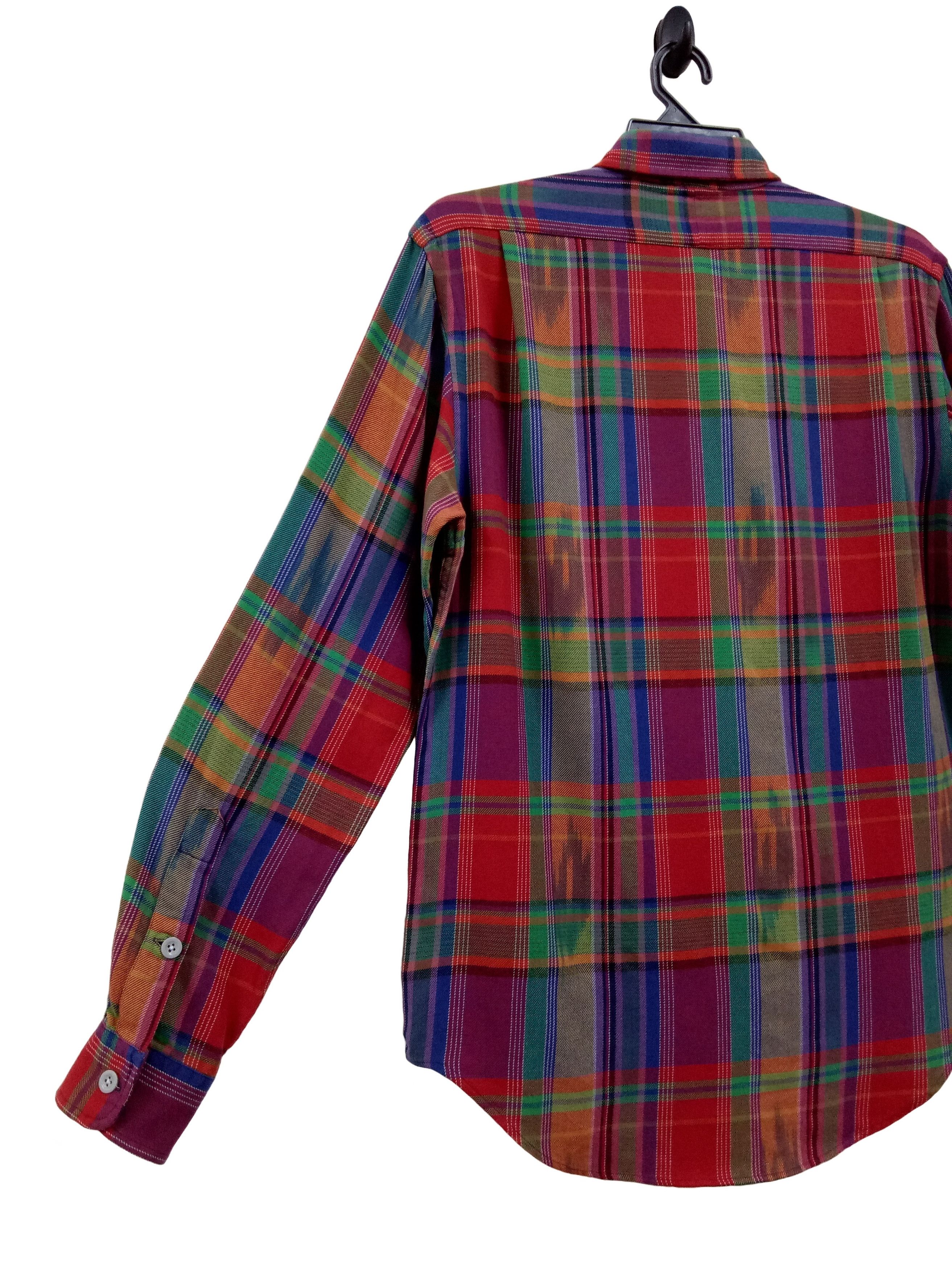 Polo Ralph Lauren 🔥🔥🔥POLO Ralph Lauren Colorful Flanel LS Shirt Design Rare Size US M / EU 48-50 / 2 - 10 Thumbnail
