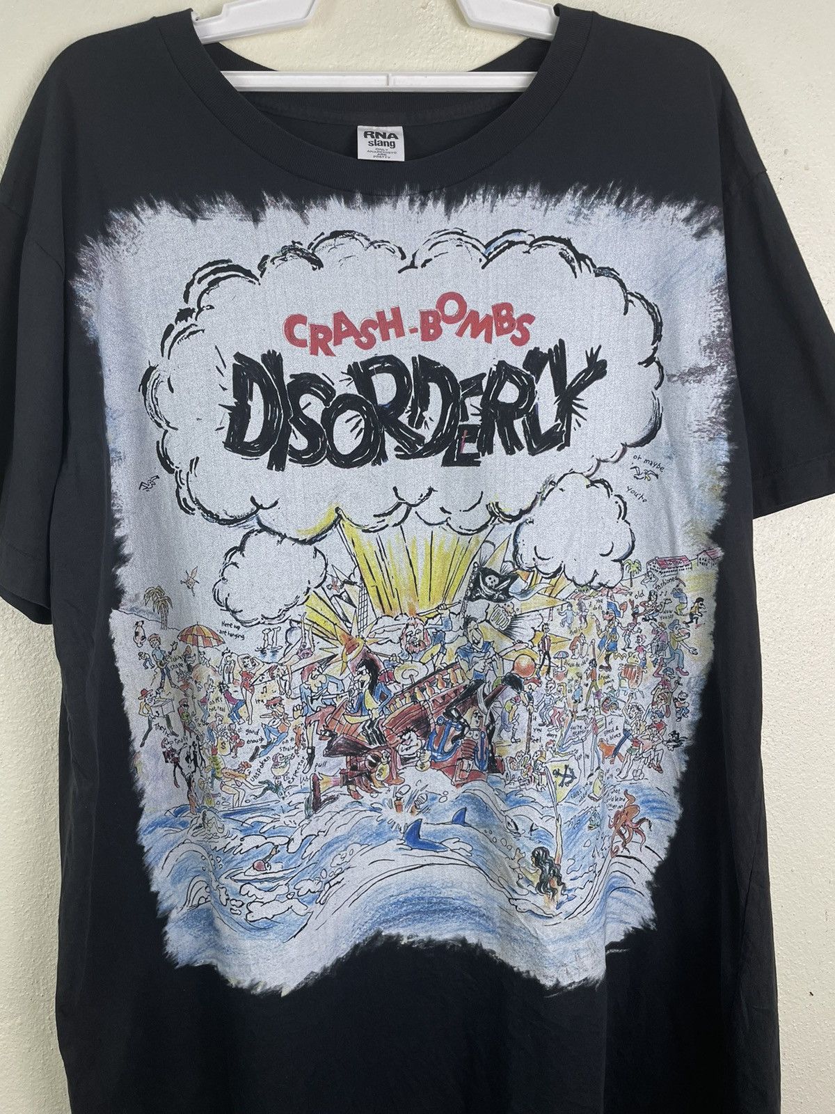 A.F.F.A. VINTAGE RNA INC ANARCHY PUNK SEDITIONARIES DESIGN RAMONES Size US L / EU 52-54 / 3 - 6 Thumbnail