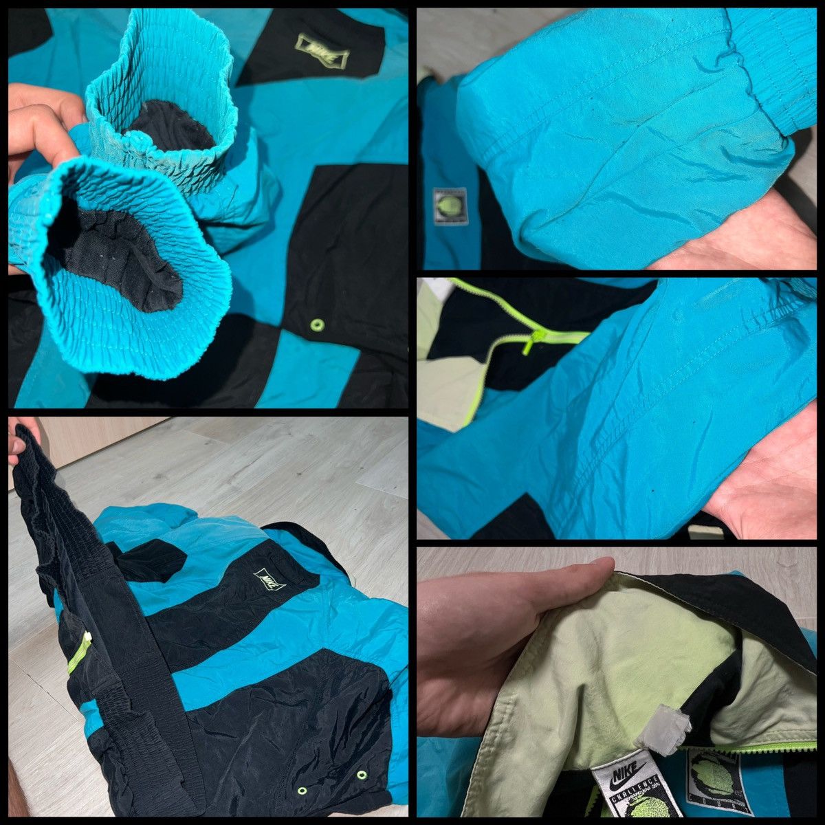 Vintage RARE🔥Vintage Nike Challenge Court trekking windbreaker 90s Size US M / EU 48-50 / 2 - 10 Thumbnail
