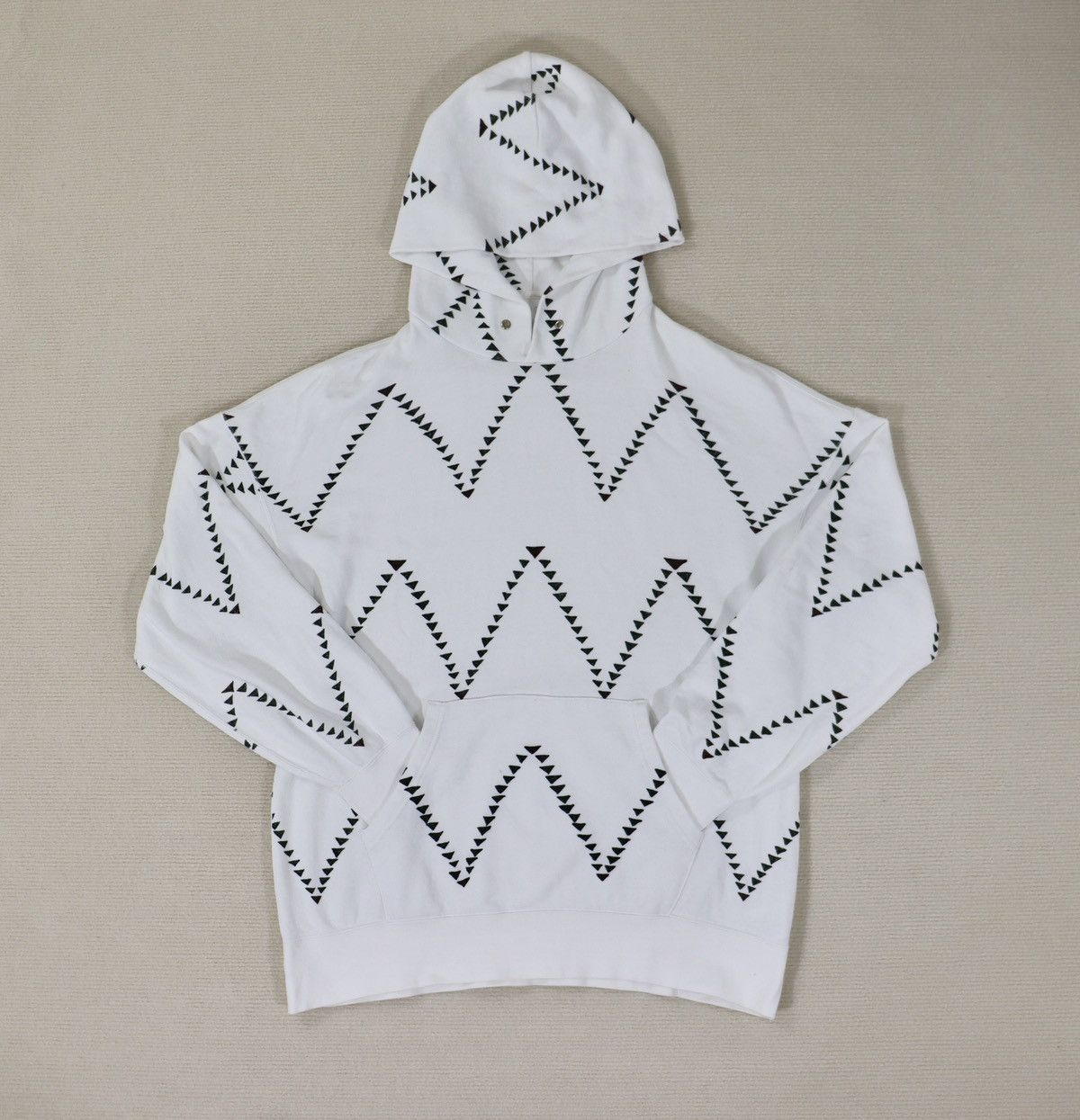 Visvim IVORY Amplus Hoodie P.O. Uneven Dye - Size 3 | Grailed