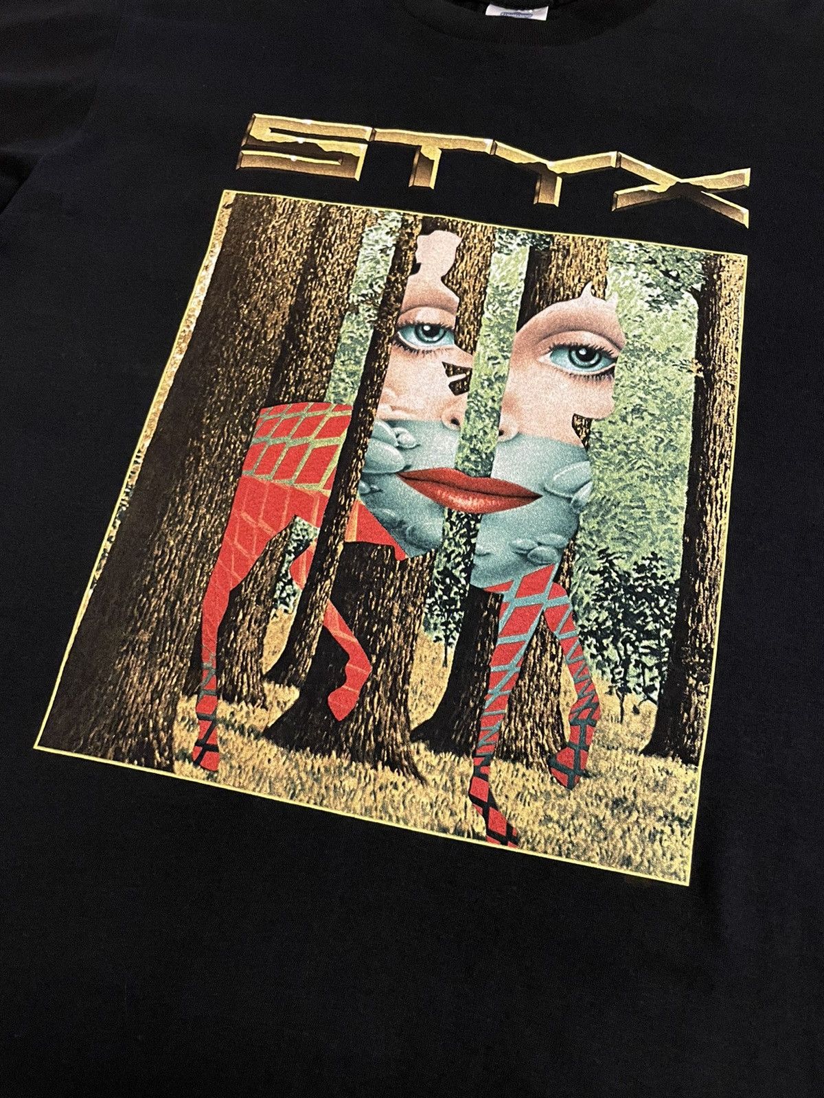 Band Tees × Vintage Vintage Styx T-Shirt Size US L / EU 52-54 / 3 - 6 Thumbnail