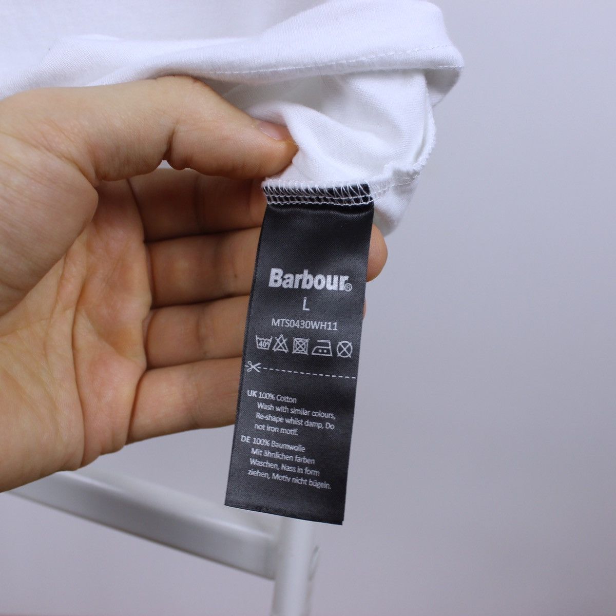 Barbour Vintage Barbour Short Sleeve T-Shirt Size US L / EU 52-54 / 3 - 5 Thumbnail