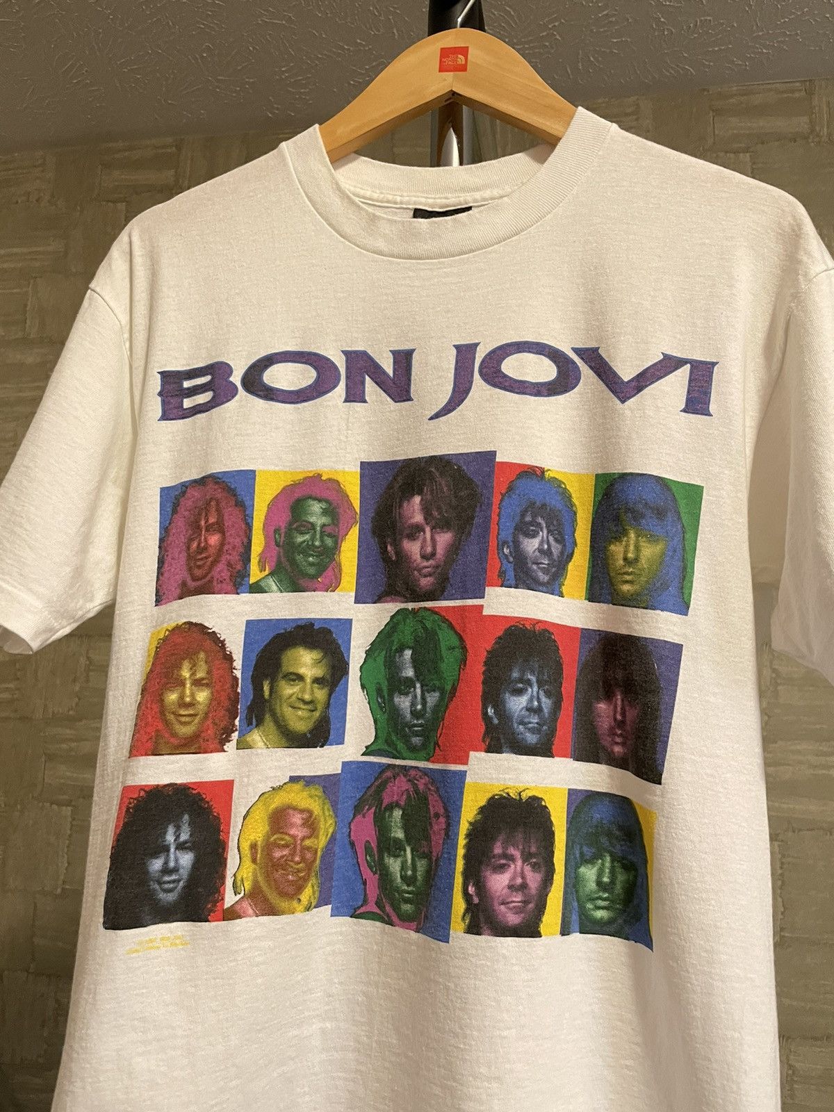 Band Tees × Vintage Vintage Bon Jovi T-Shirt Size US L / EU 52-54 / 3 - 2 Thumbnail
