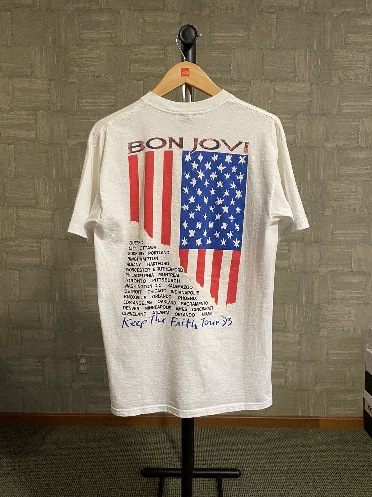Band Tees × Vintage Vintage Bon Jovi T-Shirt Size US L / EU 52-54 / 3 - 3 Thumbnail