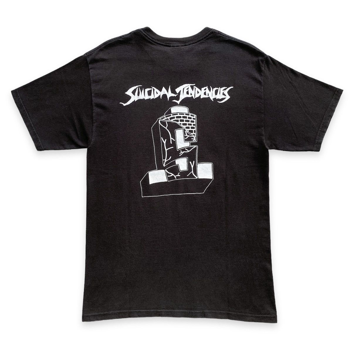 Band Tees Vintage Suicidal Tendencies Sun Faded T Shirt Size US M / EU 48-50 / 2 - 2 Thumbnail
