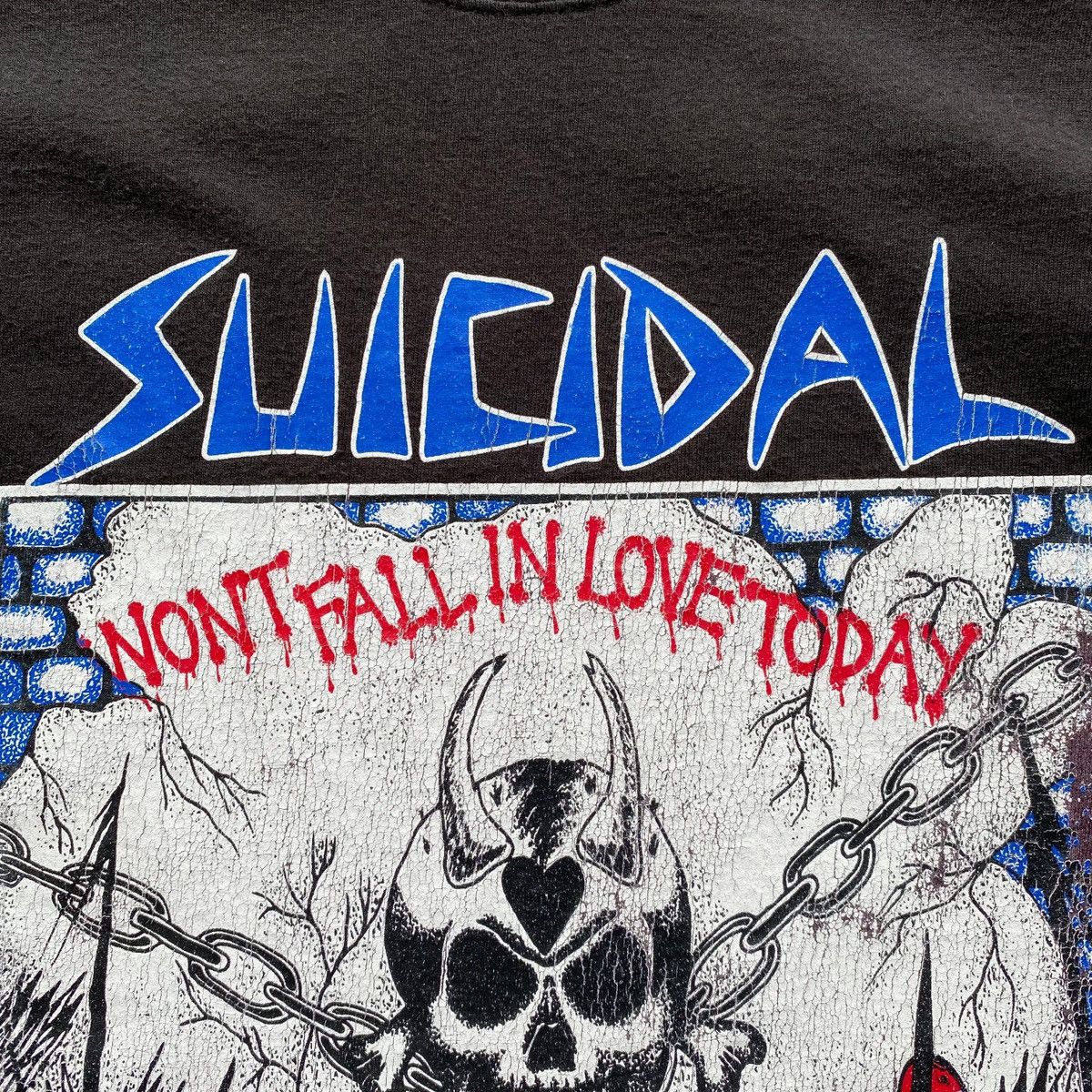 Band Tees Vintage Suicidal Tendencies Sun Faded T Shirt Size US M / EU 48-50 / 2 - 4 Thumbnail
