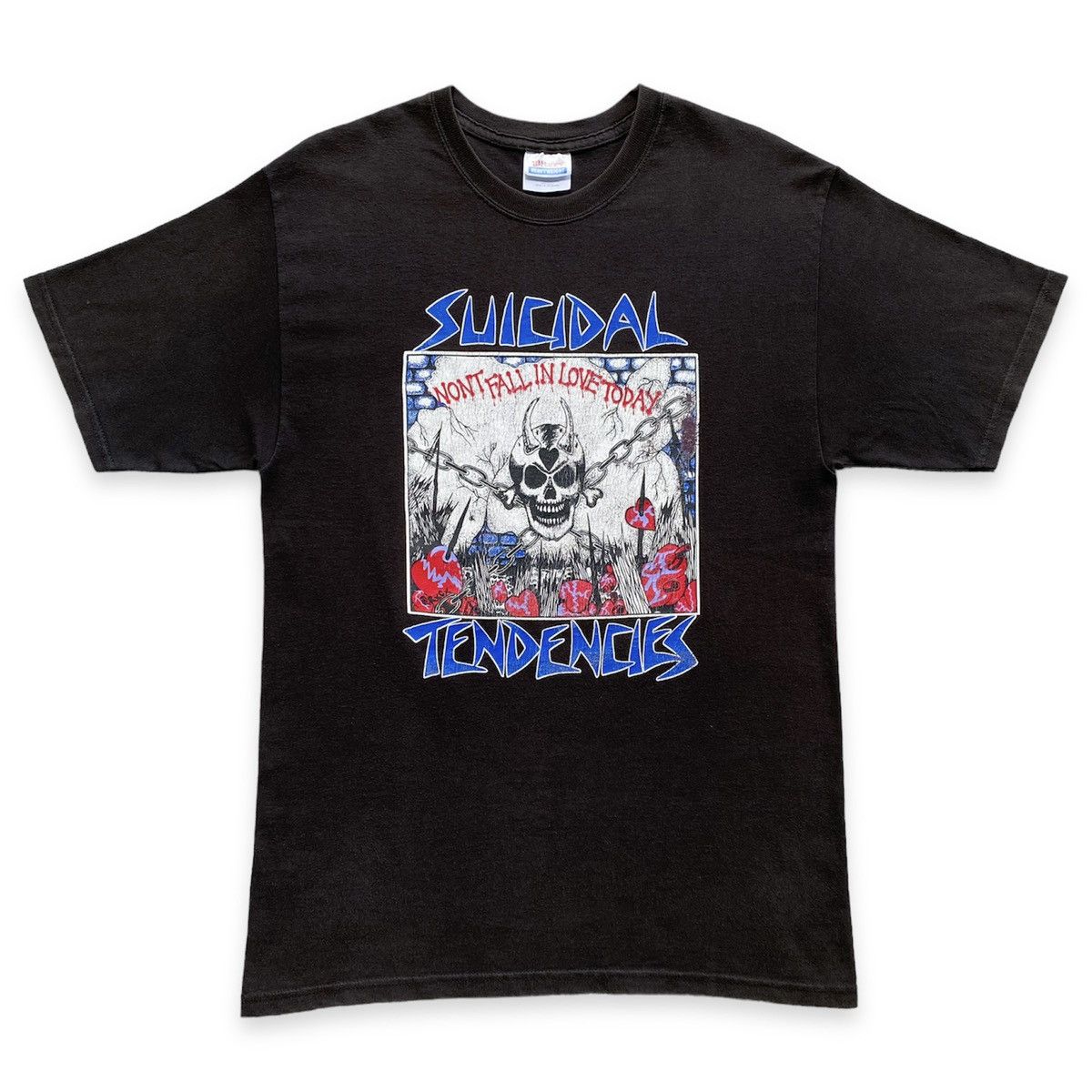 Band Tees Vintage Suicidal Tendencies Sun Faded T Shirt Size US M / EU 48-50 / 2 - 1 Thumbnail