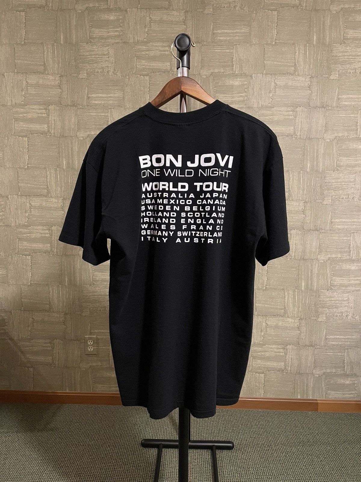 Band Tees × Vintage Vintage Bon Jovi T-shirt Size US XL / EU 56 / 4 - 4 Thumbnail