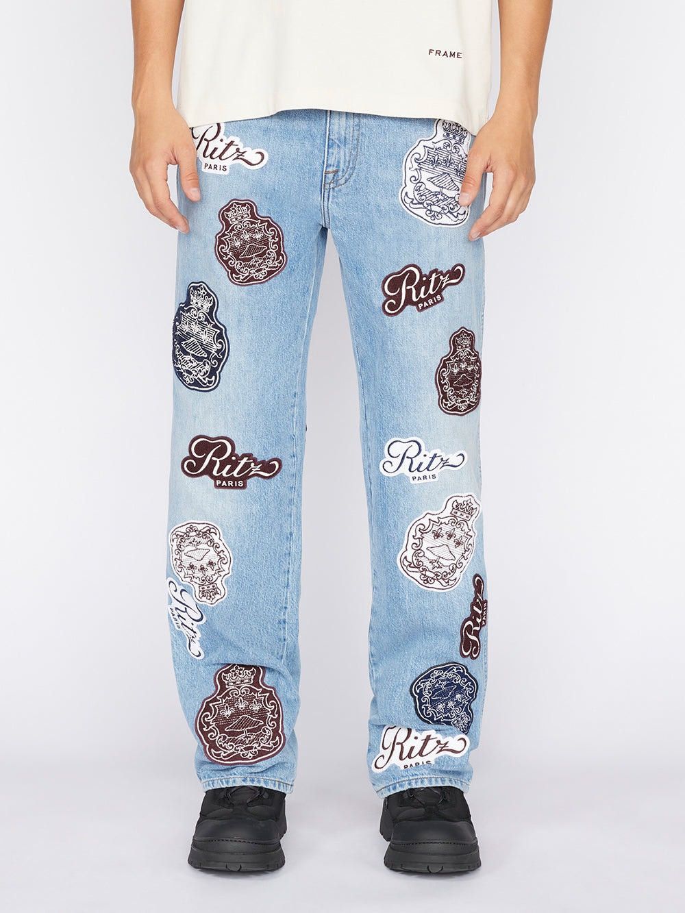 Frame Frame denim x ritz paris jeans never worn Grailed