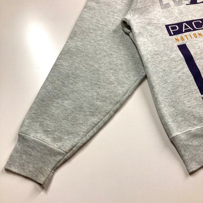 NBA × Vintage Vintage 90s Los Angeles Lakers Sweatshirt LA Lakers NBA Size US M / EU 48-50 / 2 - 4 Thumbnail