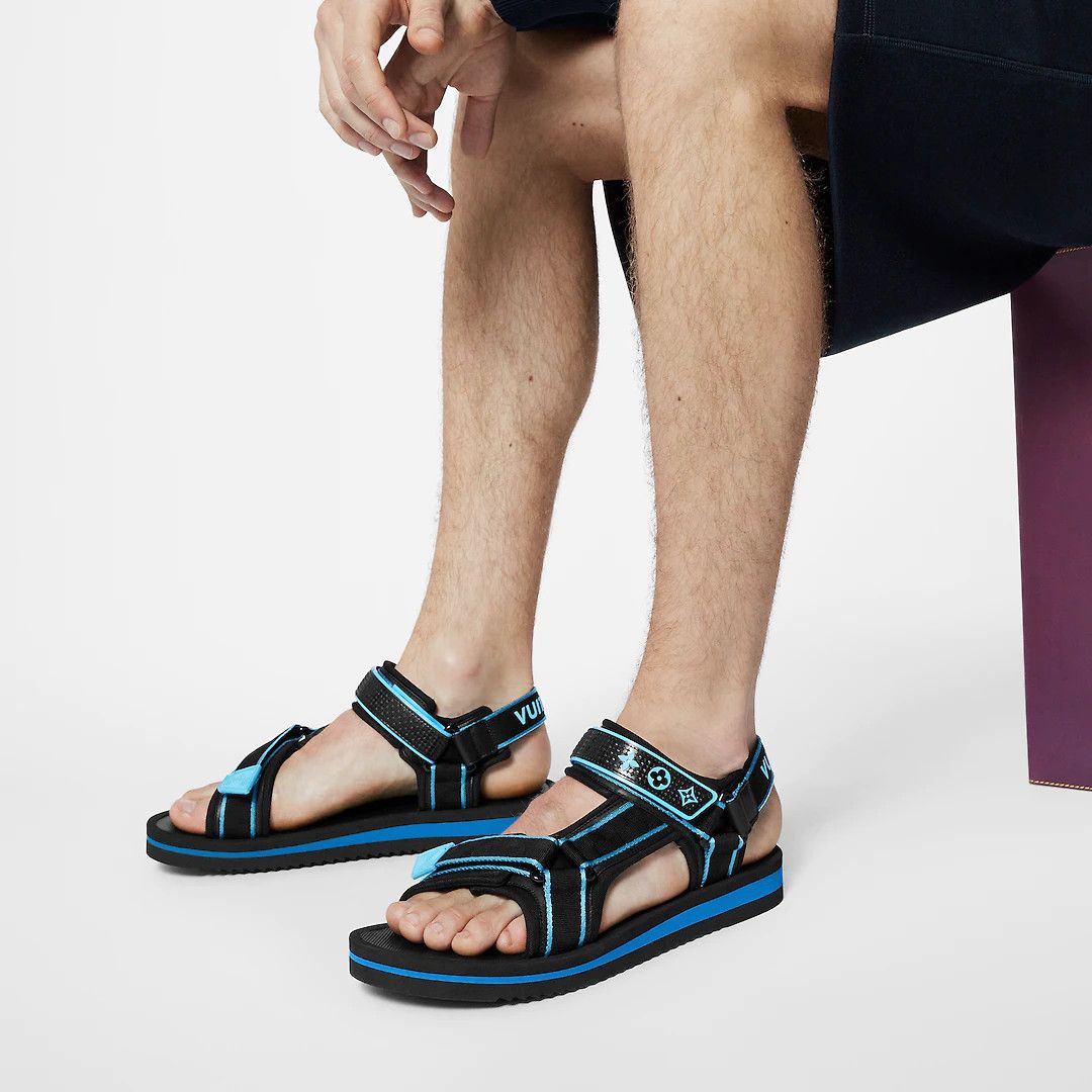 Panama Sandal Louis Vuitton | Grailed