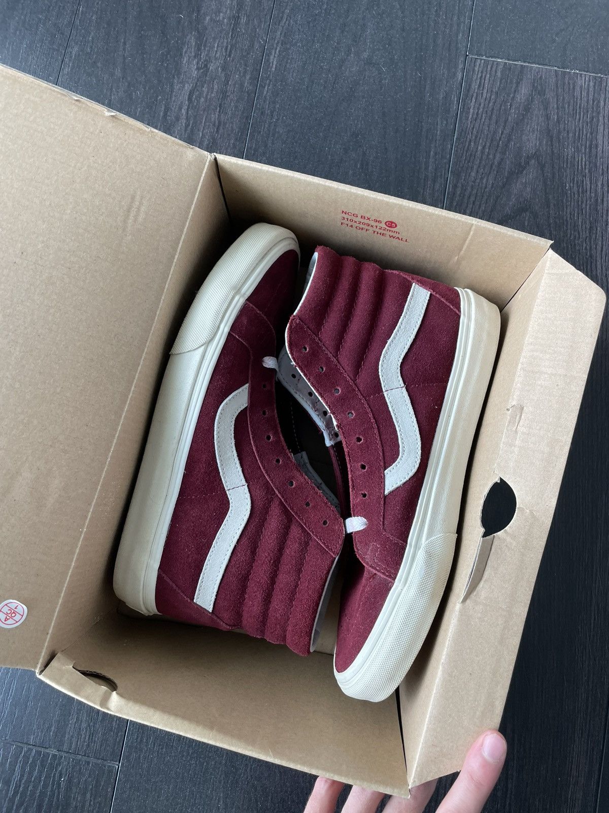 Vans Vans SK8-Hi Reissue Size US 7.5 / EU 40-41 - 7 Thumbnail