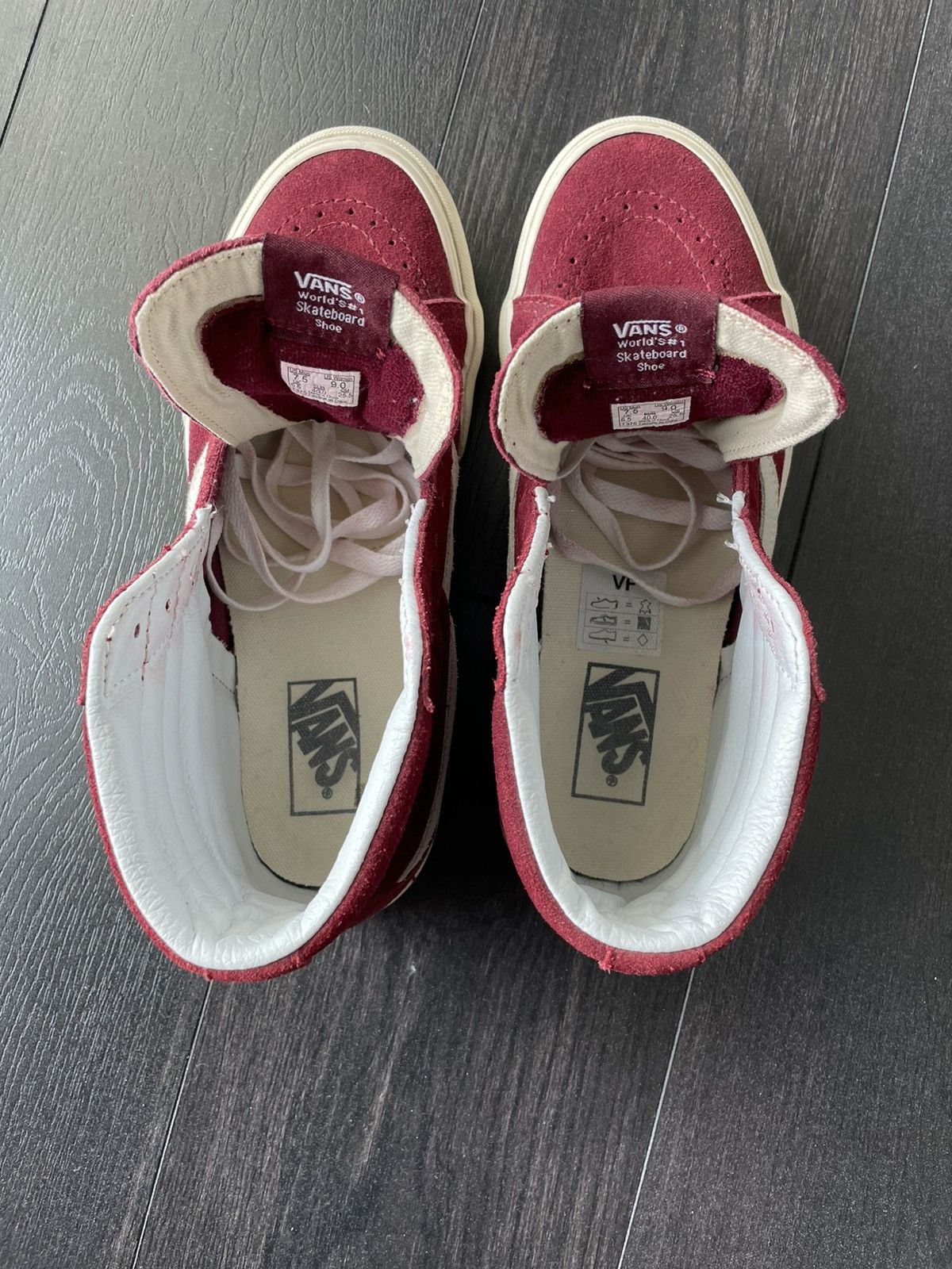 Vans Vans SK8-Hi Reissue Size US 7.5 / EU 40-41 - 3 Thumbnail
